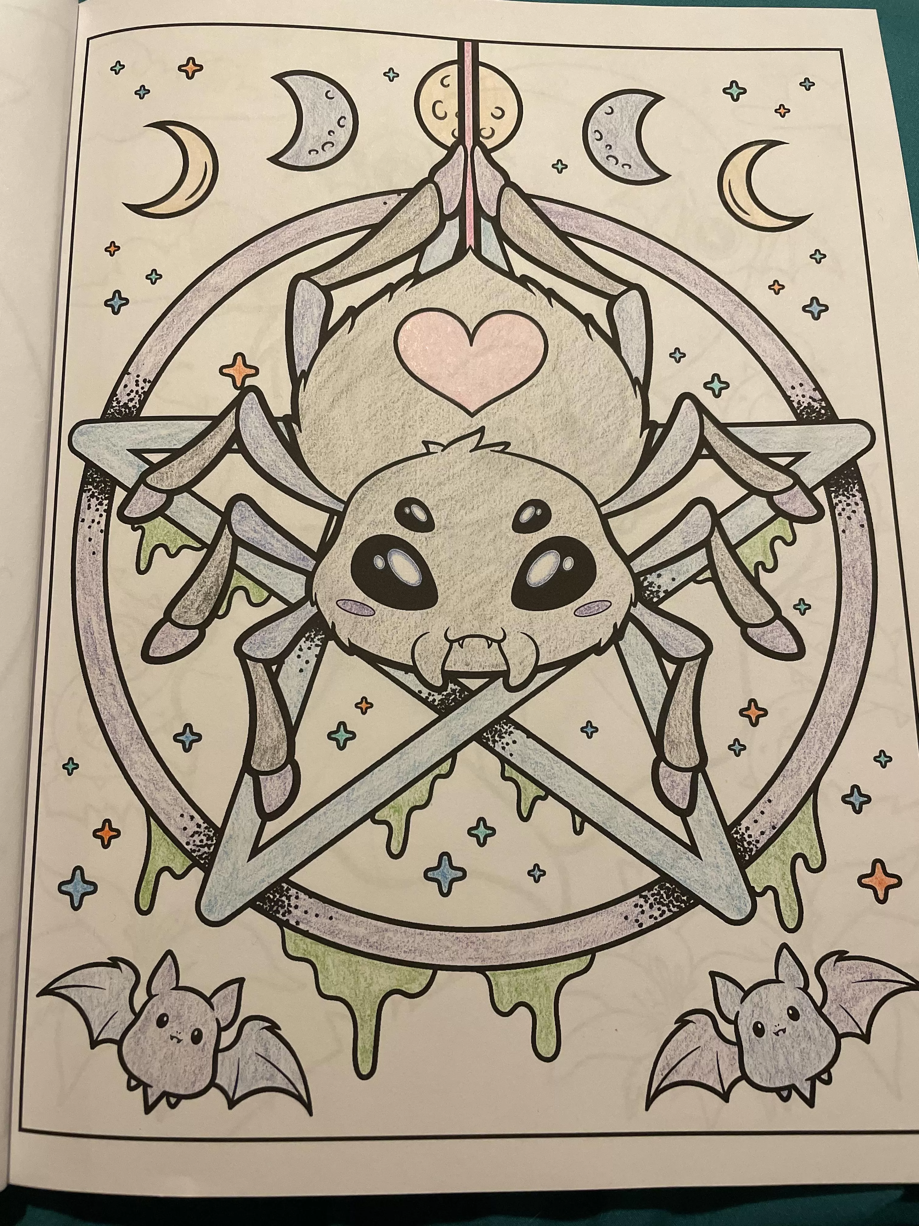 I colored a pwetty piture