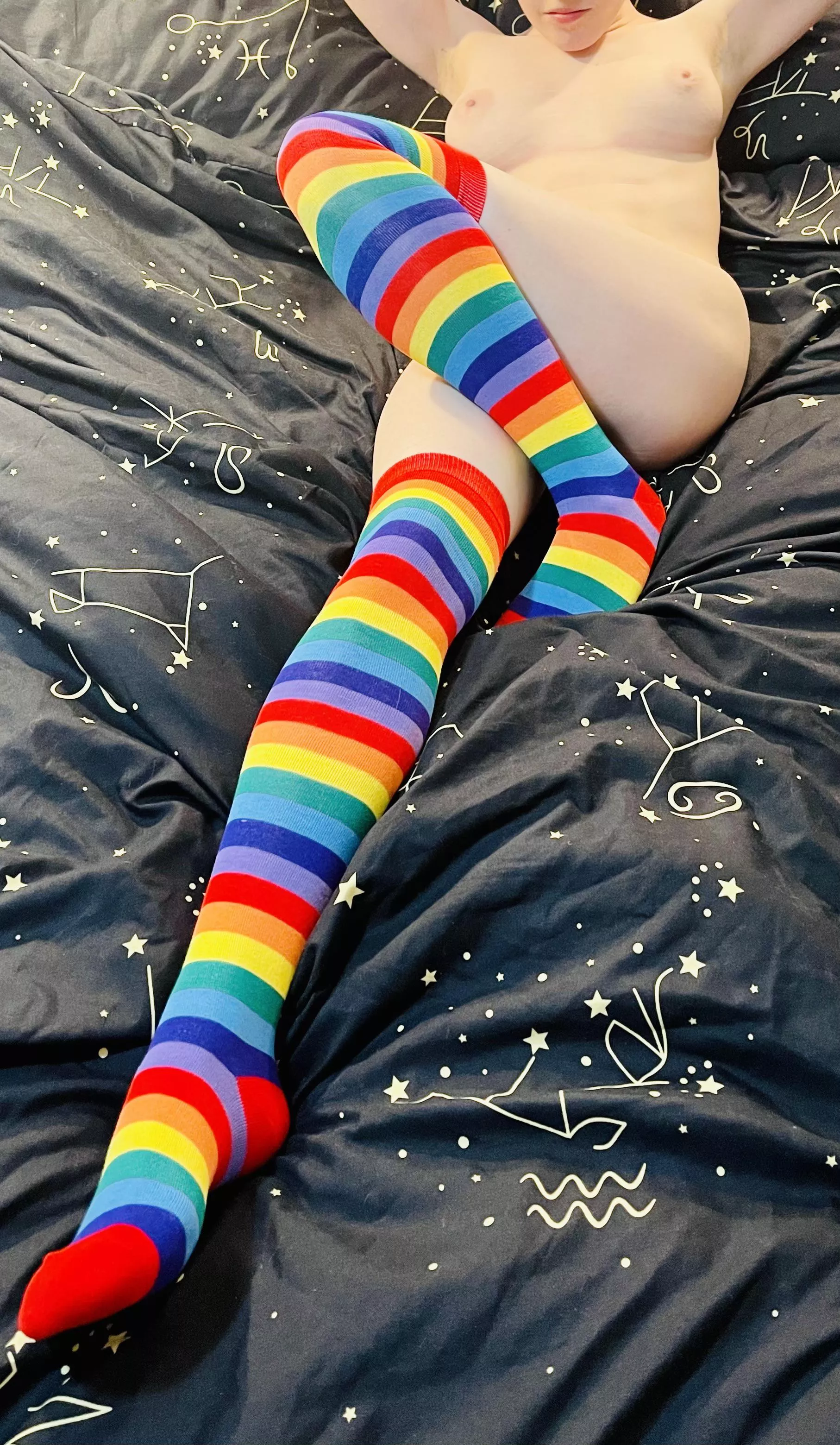 I do love these socks ðŸ˜˜ but I love taking them off more ðŸ˜ˆ