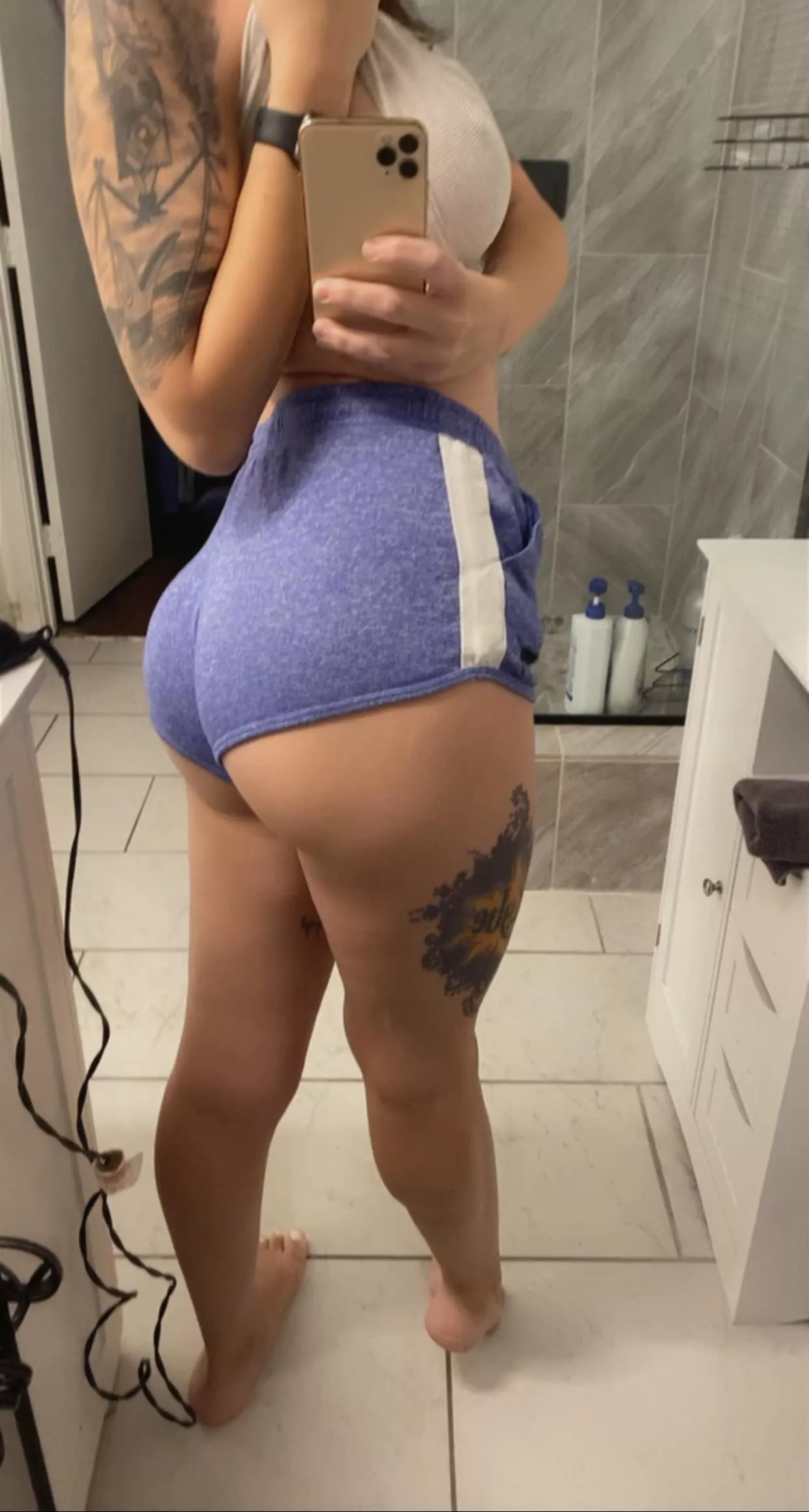 I donâ€™t think Iâ€™m going to tattoo my booty ðŸ™ƒ