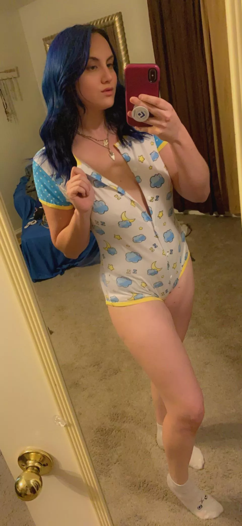 I finally got some onesies I have been eyeing for months 💙💙💙