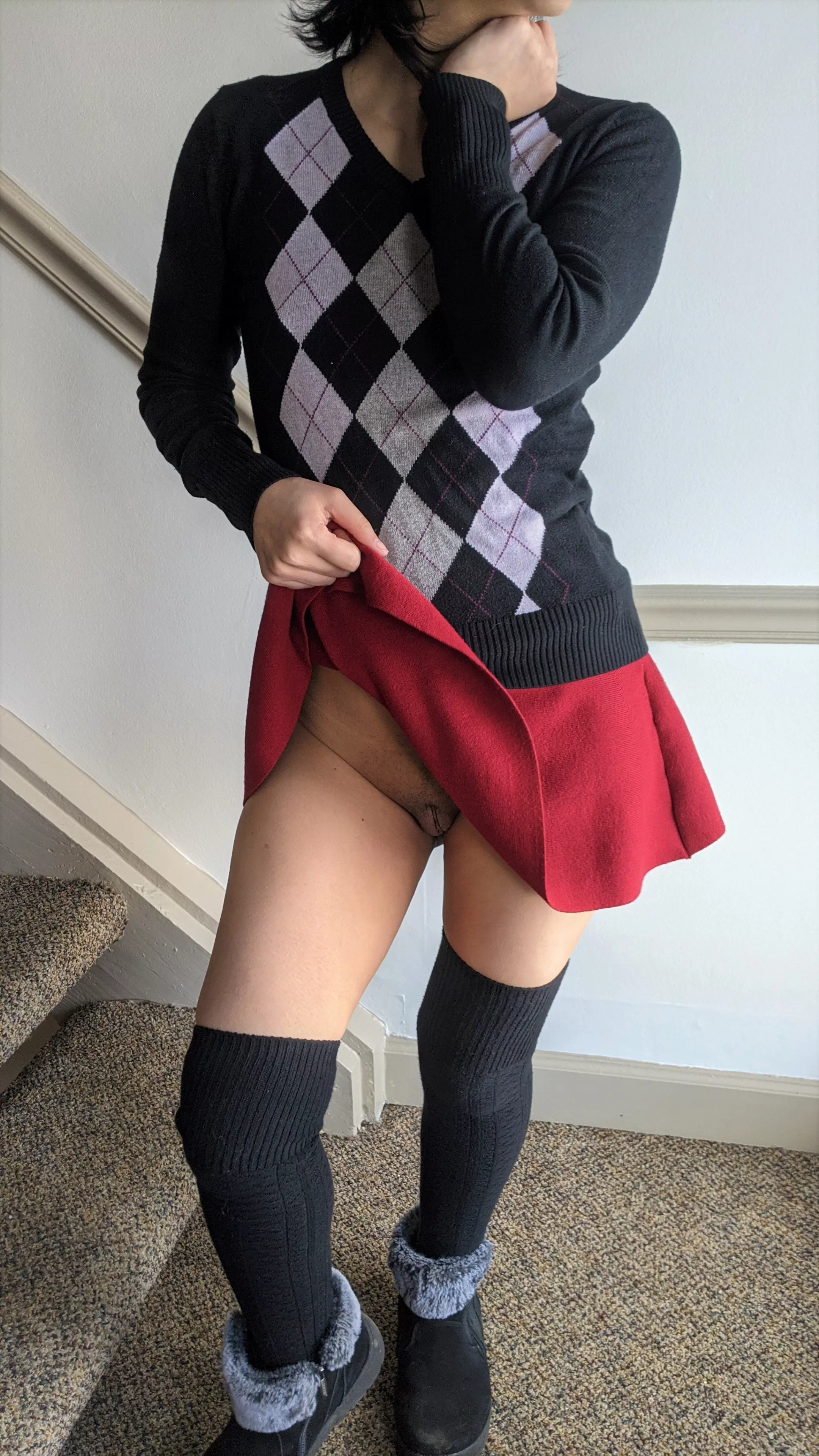 I get more excited the shorter my skirt is