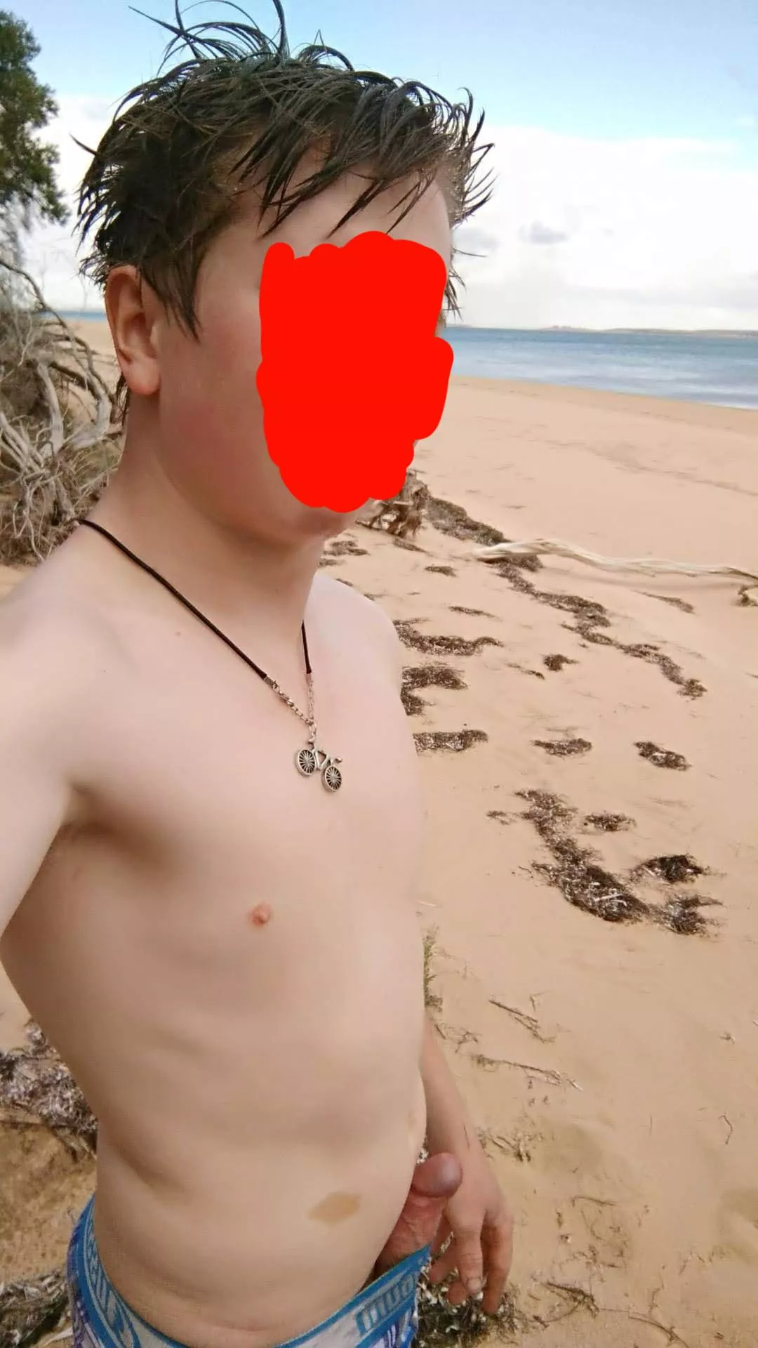 I got horny at the beach