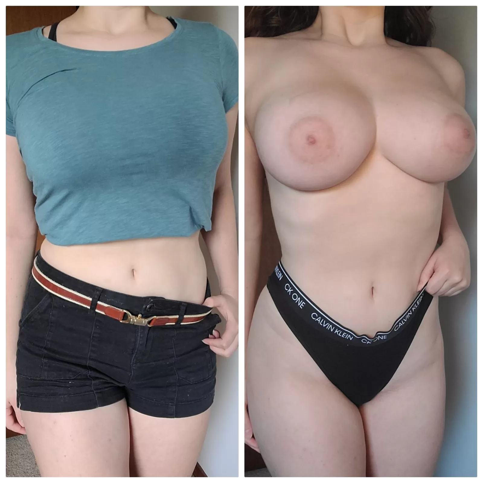 I hope you don't mind my naturally big & perky boobs on here (18f) [Image]