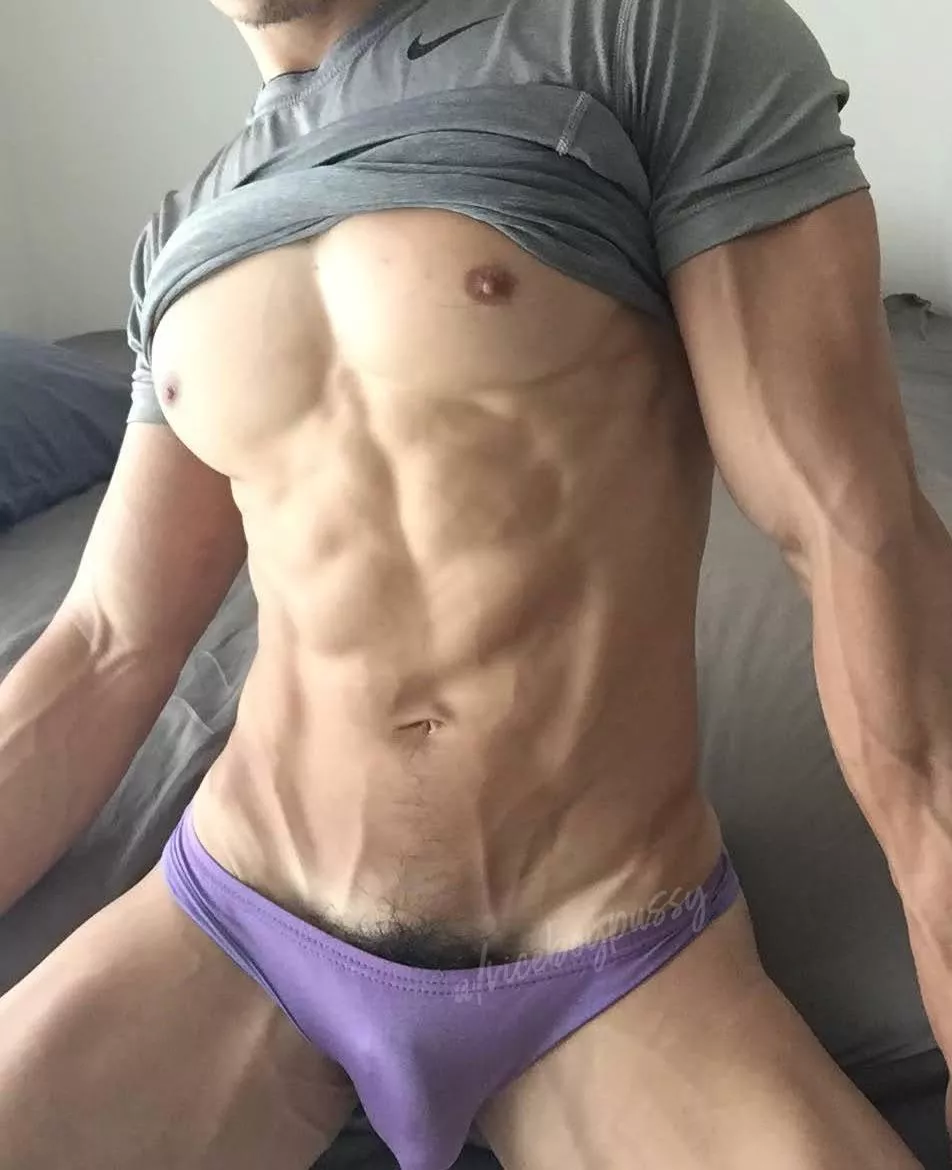 I hope you like jocks with abs and titties