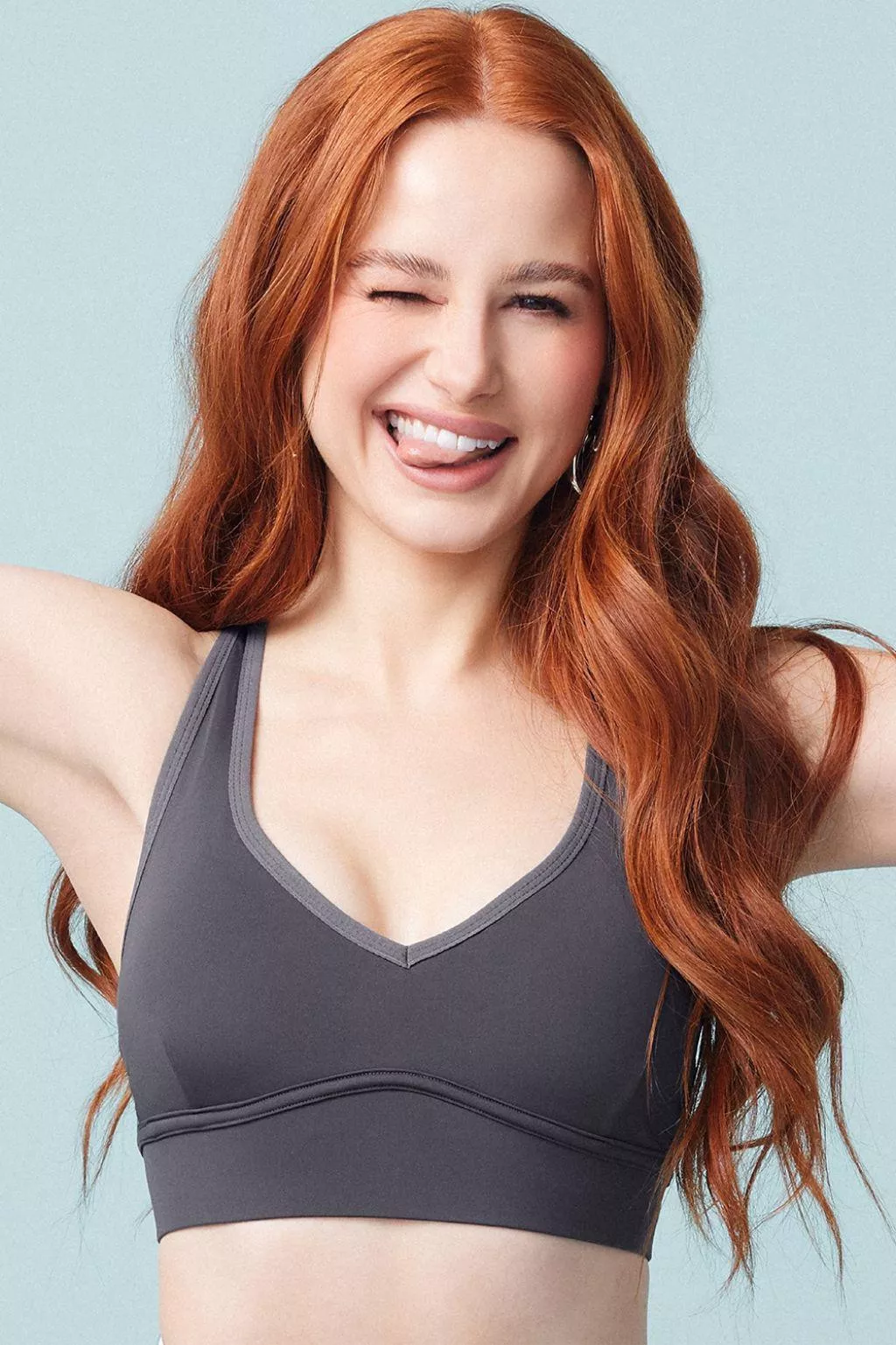 I kind of want Madelaine Petsch to play with my asshole while she milks my cock and calls me a good boyâ€¦