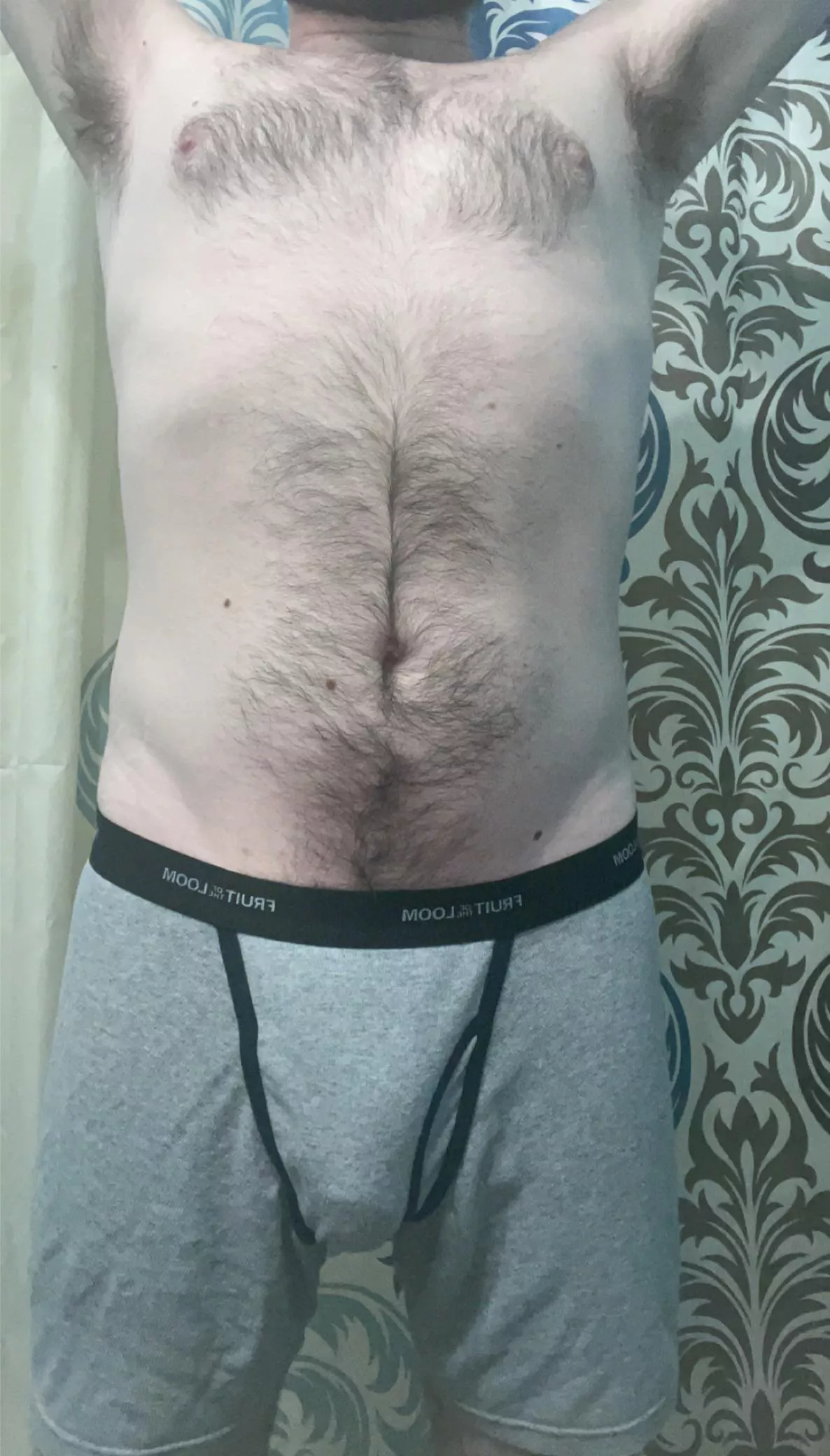 I know this isn’t that great of a picture, but just wanted to show of my hairy self. 😘 More pics have been posted elsewhere.