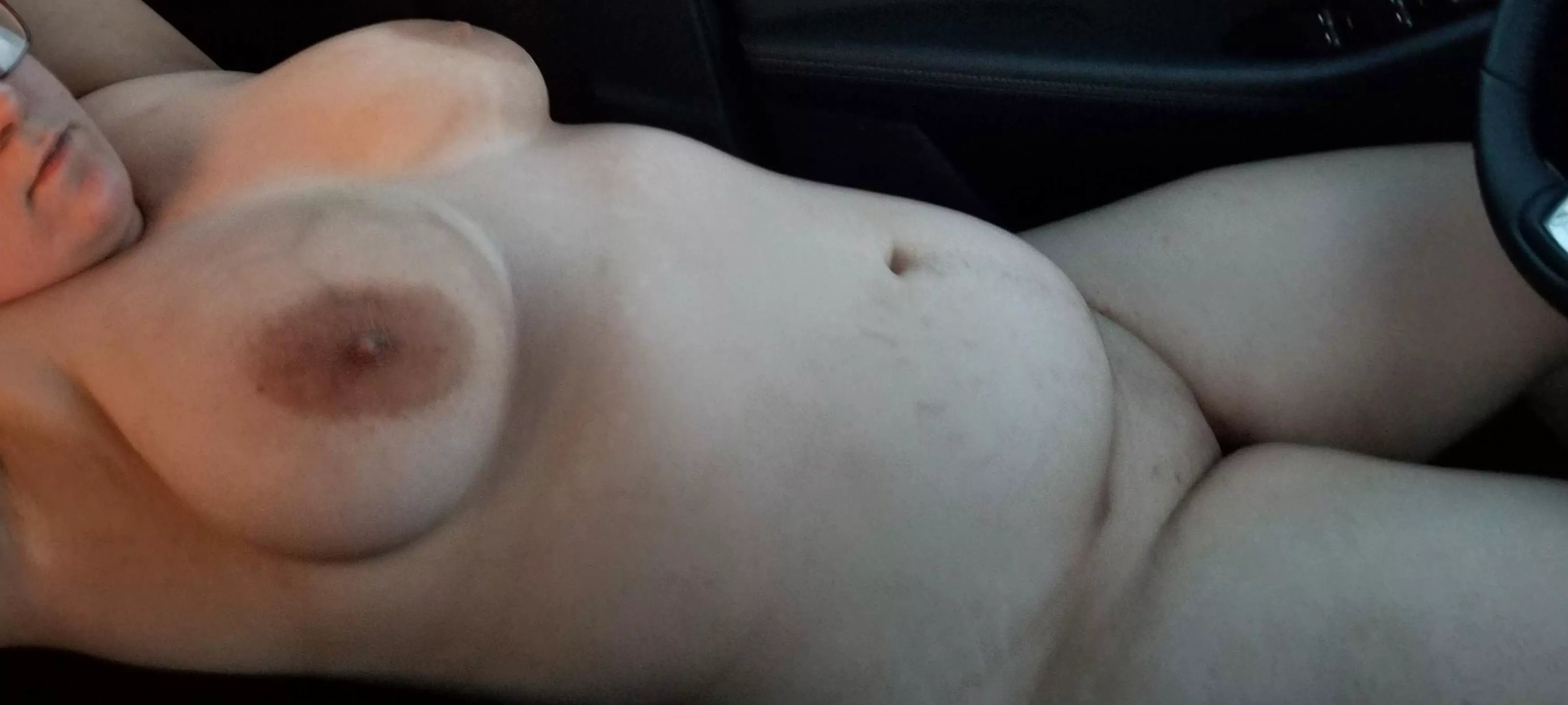 I like driving around [f]ully naked