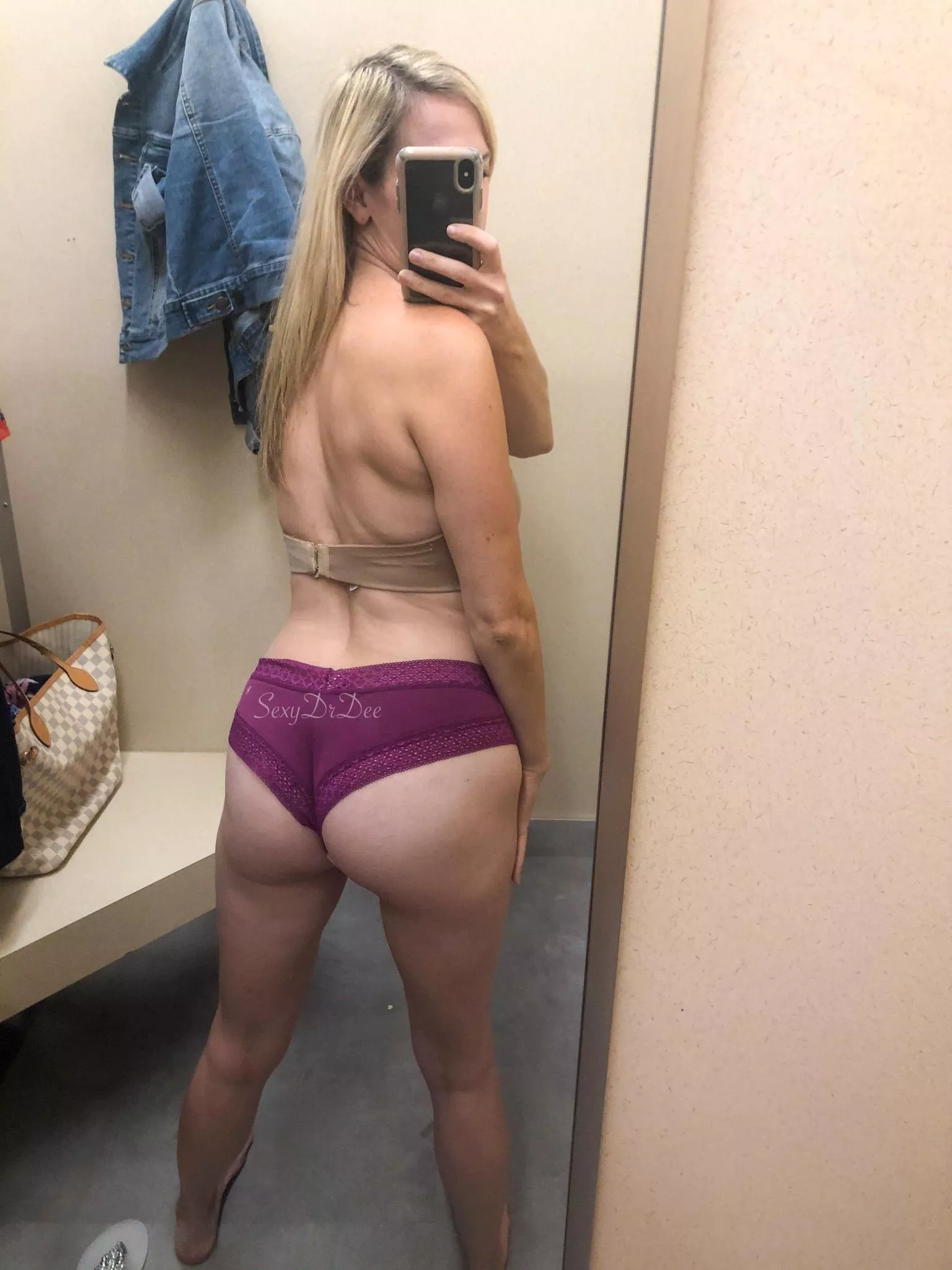 I like the way these boy shorts show off my 35 year old ass, agree?