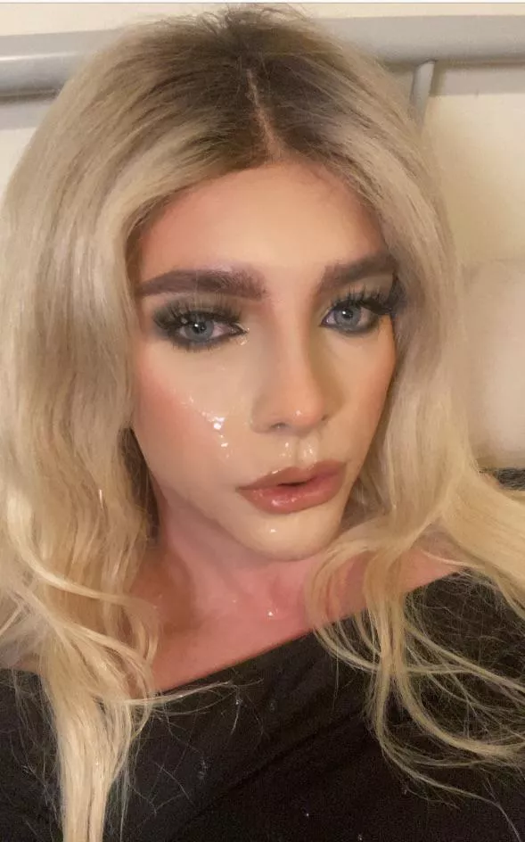 I look so pretty with cum on my face 💖💦