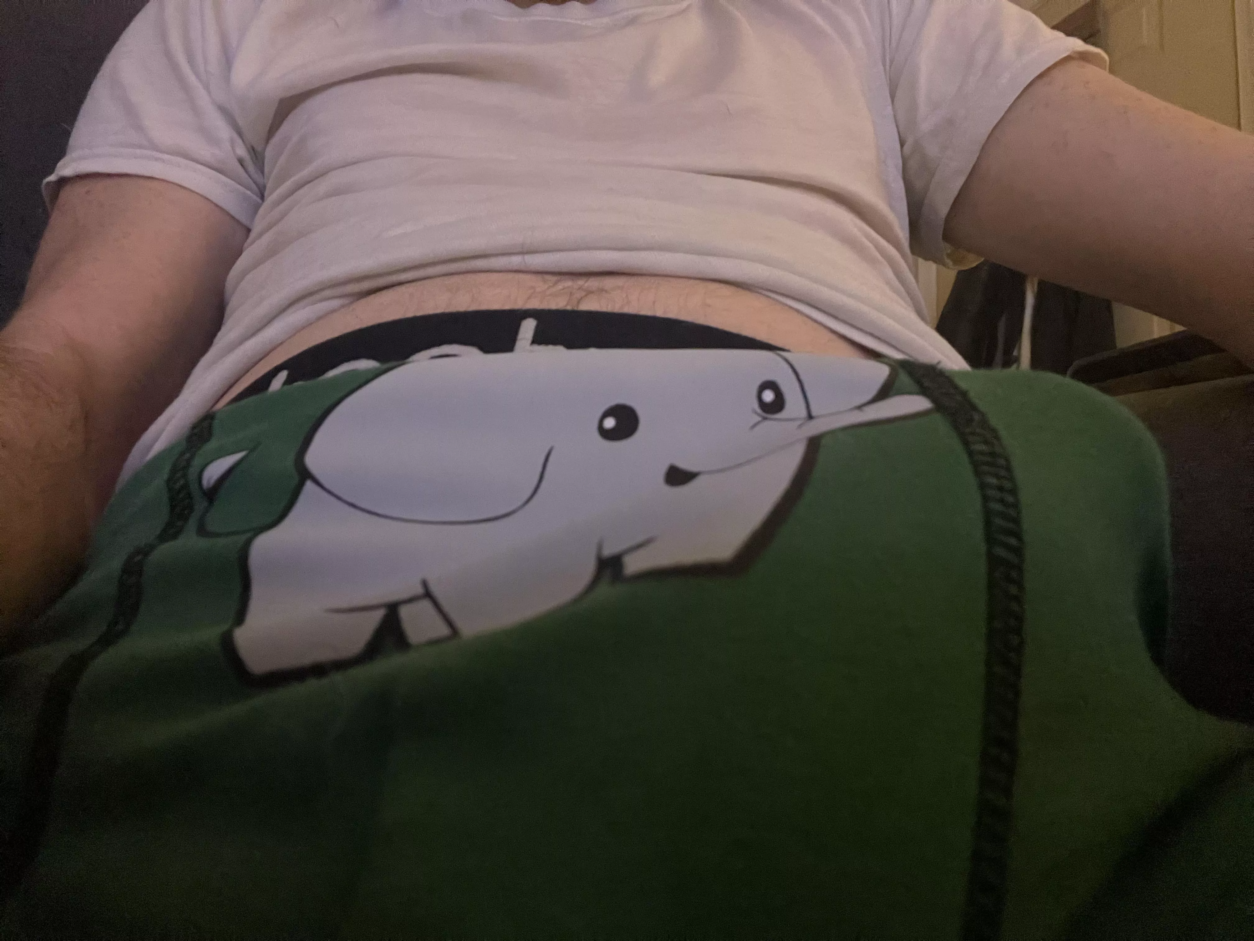 I love getting hard in my Elephant Trunks