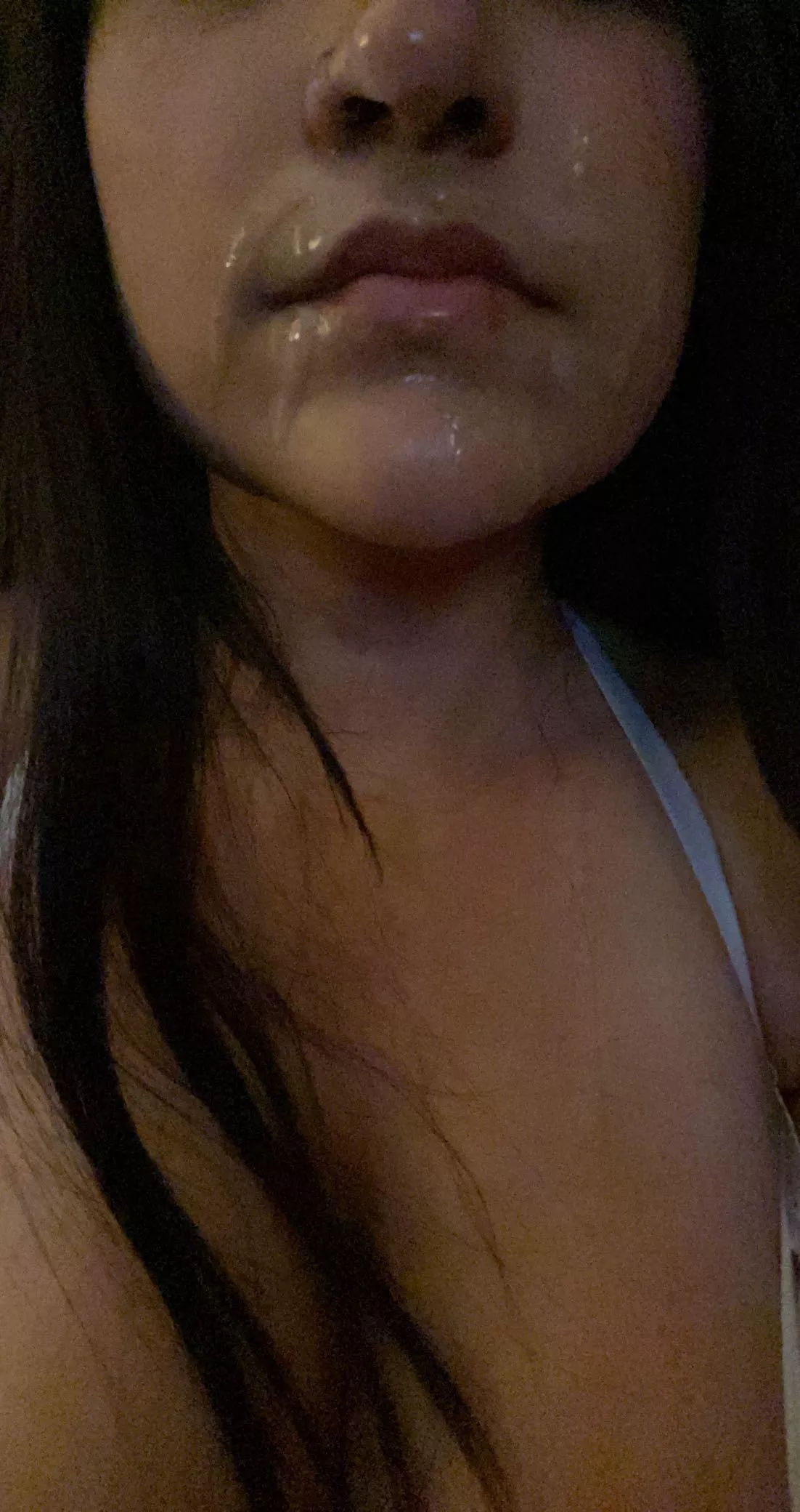 i love having my face covered in daddy’s cum :)