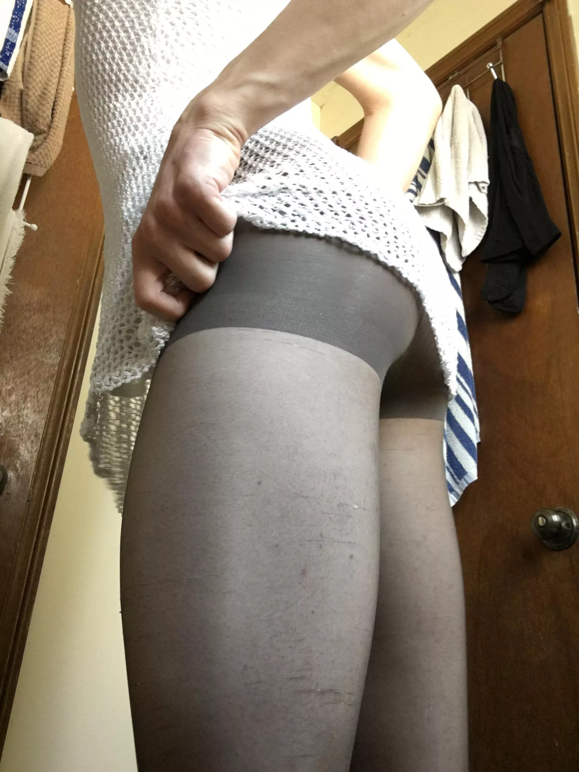 I love how stockings feel on my body