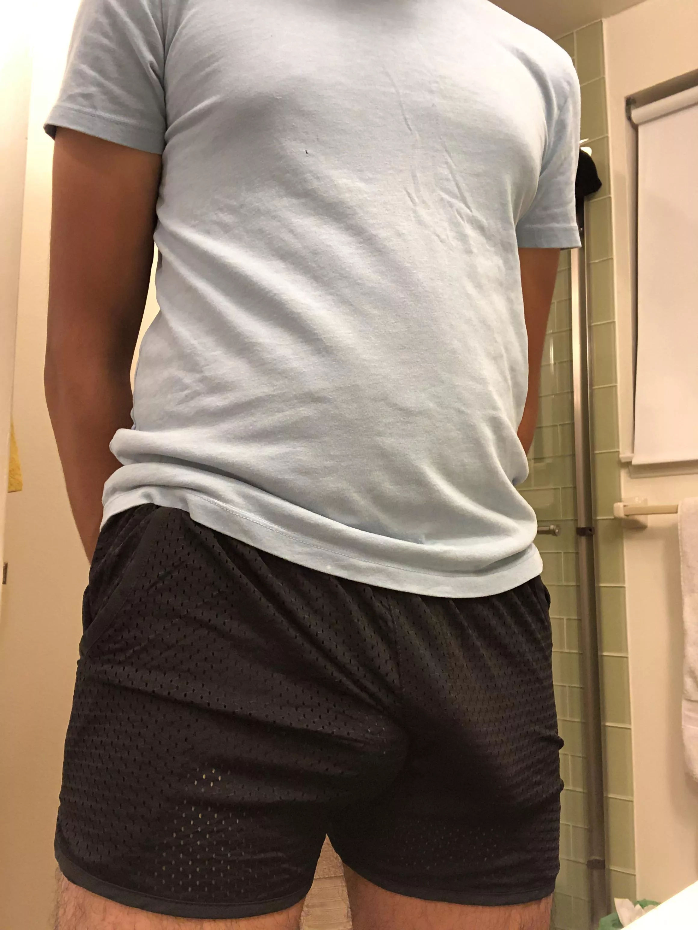 I love mesh shorts. They feel so sexy. Amirite