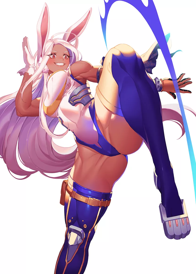 I love Miruko's muscles