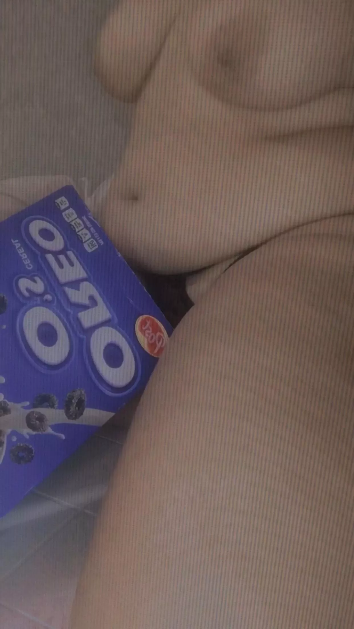 I love my belly as much as I love OreosðŸ’™ðŸ’™