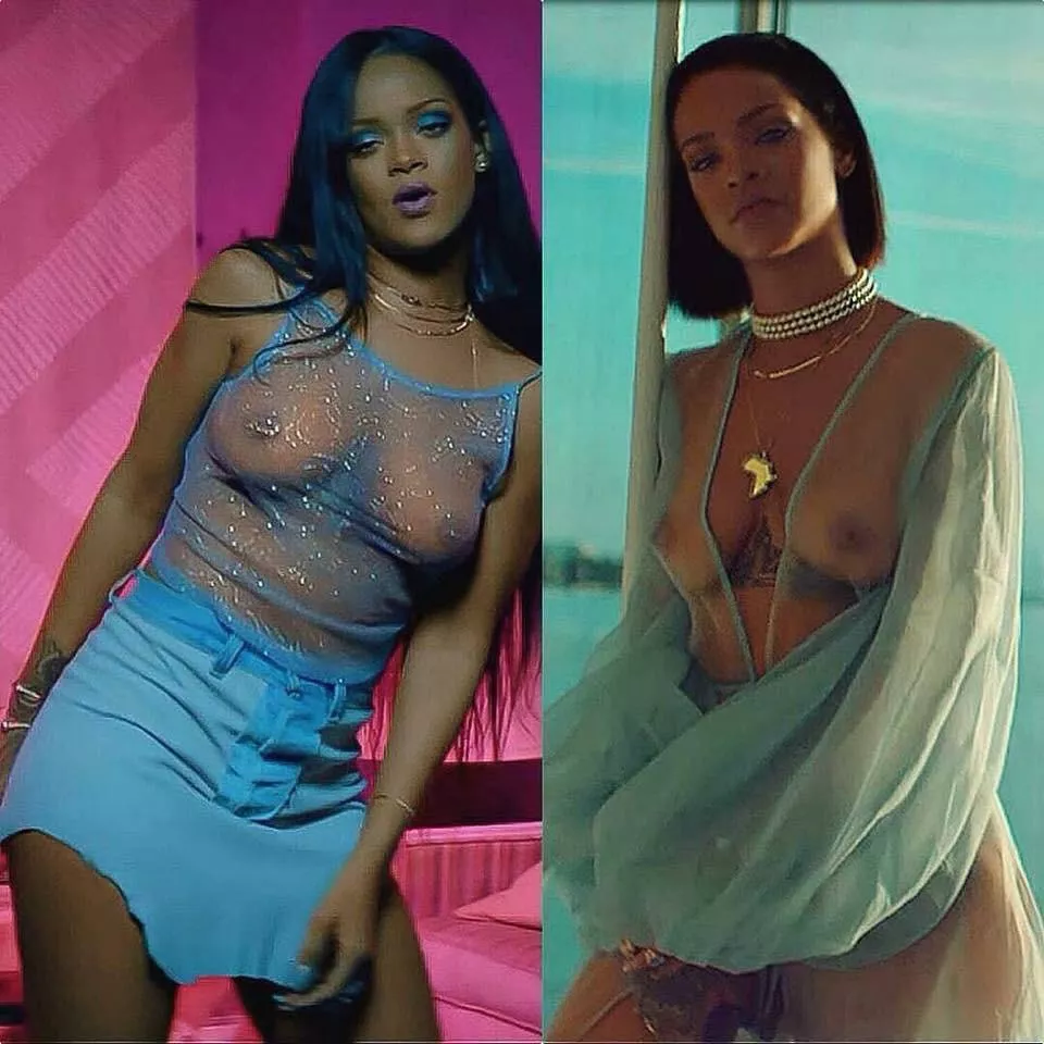 I love Rihanna for loving see-through clothing