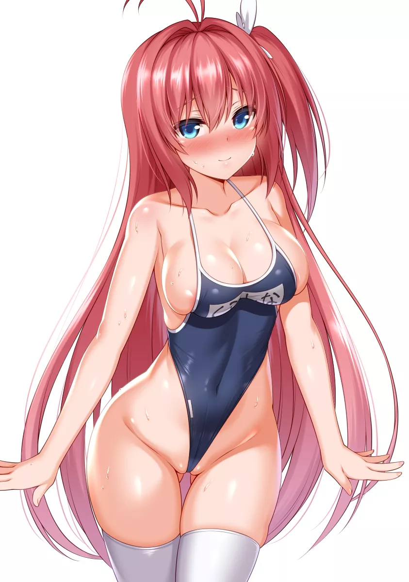 I Love The Way She Wears Her Swimsuit.