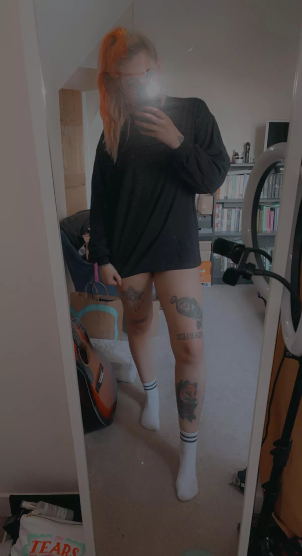 I love these socks so much that I brought them in every colour oops [female]