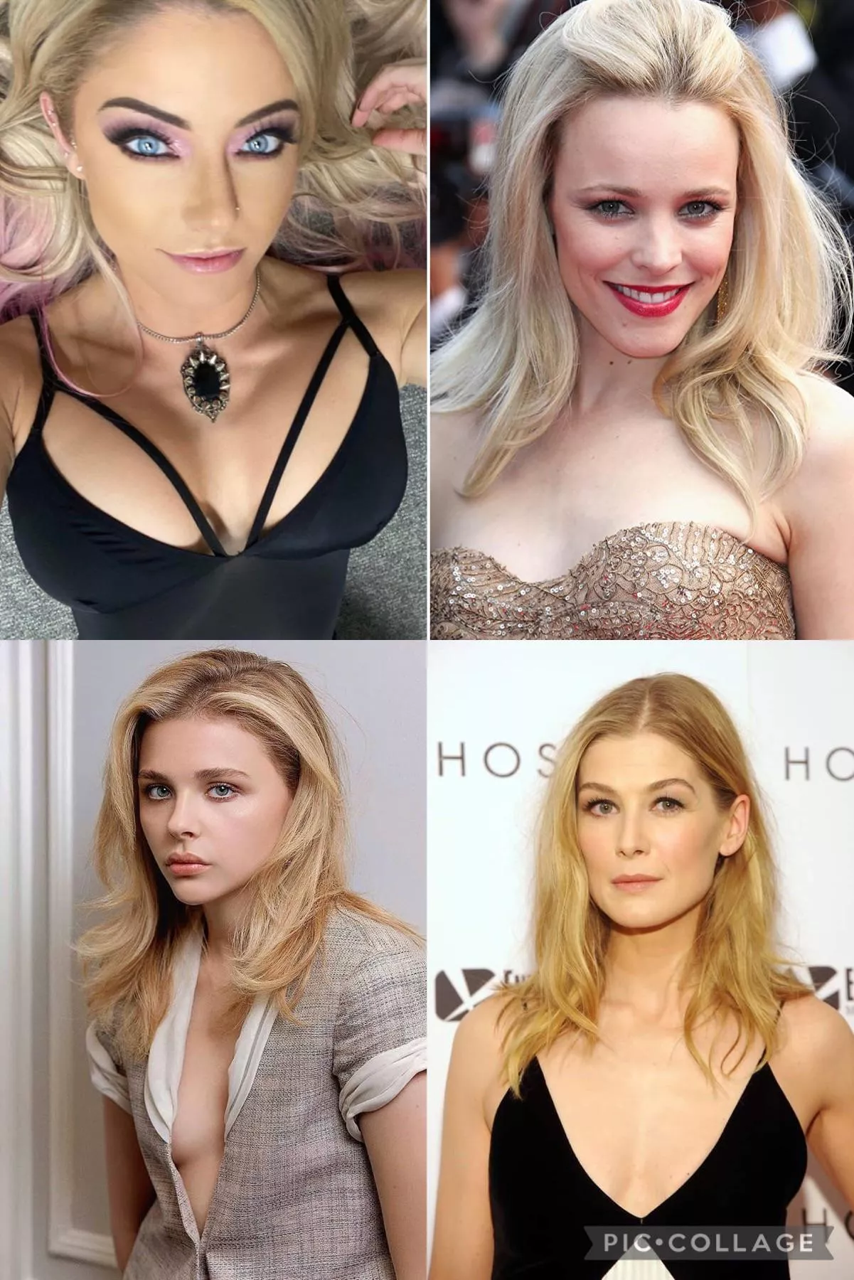 I need to be dominated and have my orgasms controlled by Alexa Bliss, Rachel McAdams, Chloe Grace Moretz or Rosamund Pike!