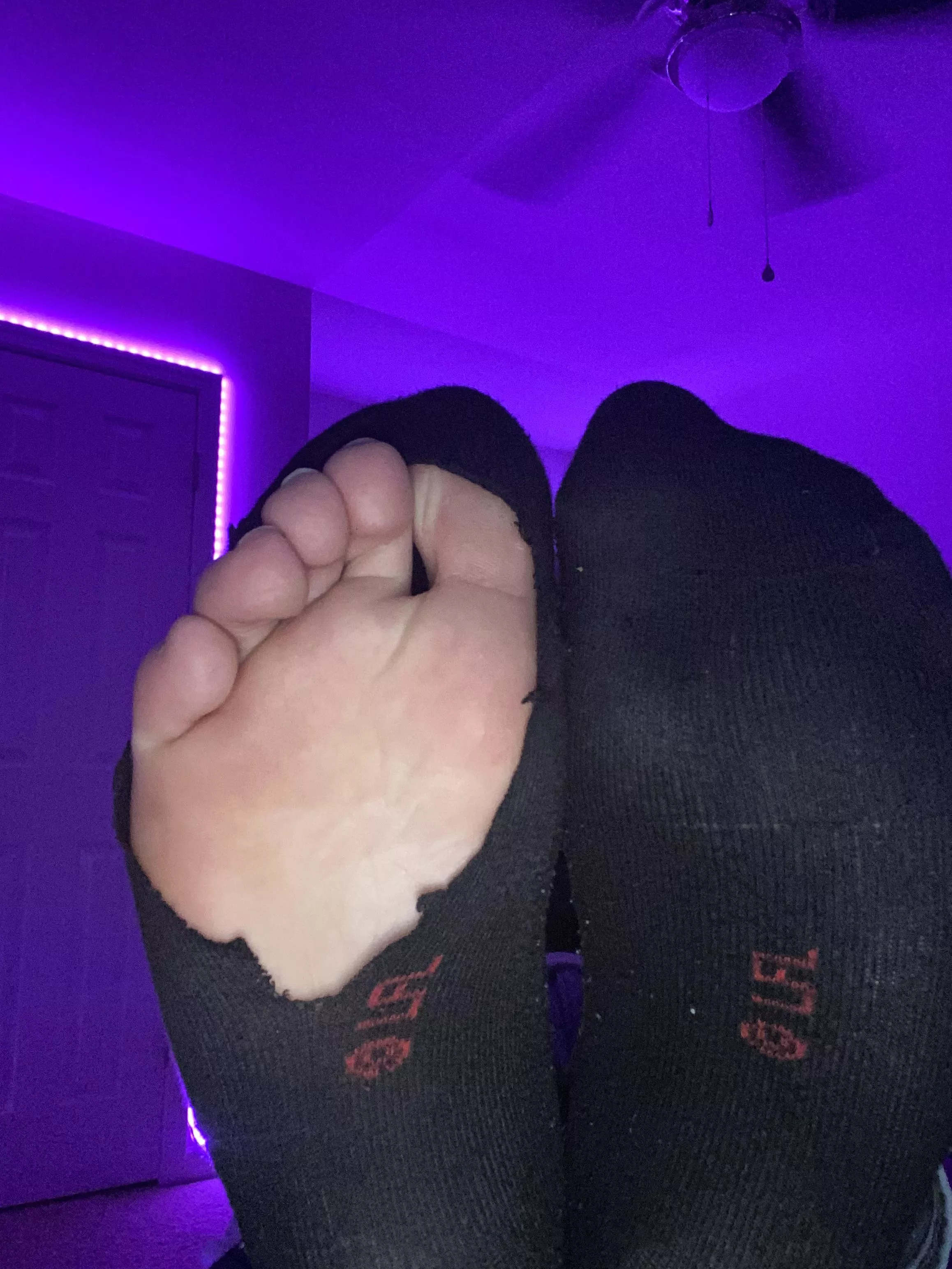 I ripped my sock today are my feet still nice