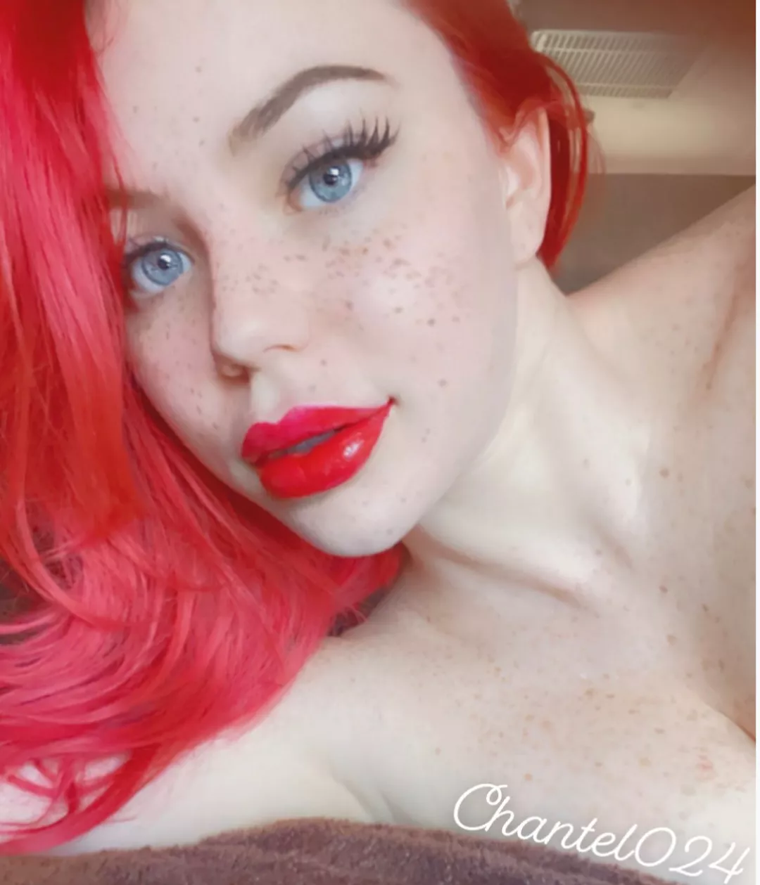 I take freckled redhead to the extreme! ðŸ¥°â¤ï¸.