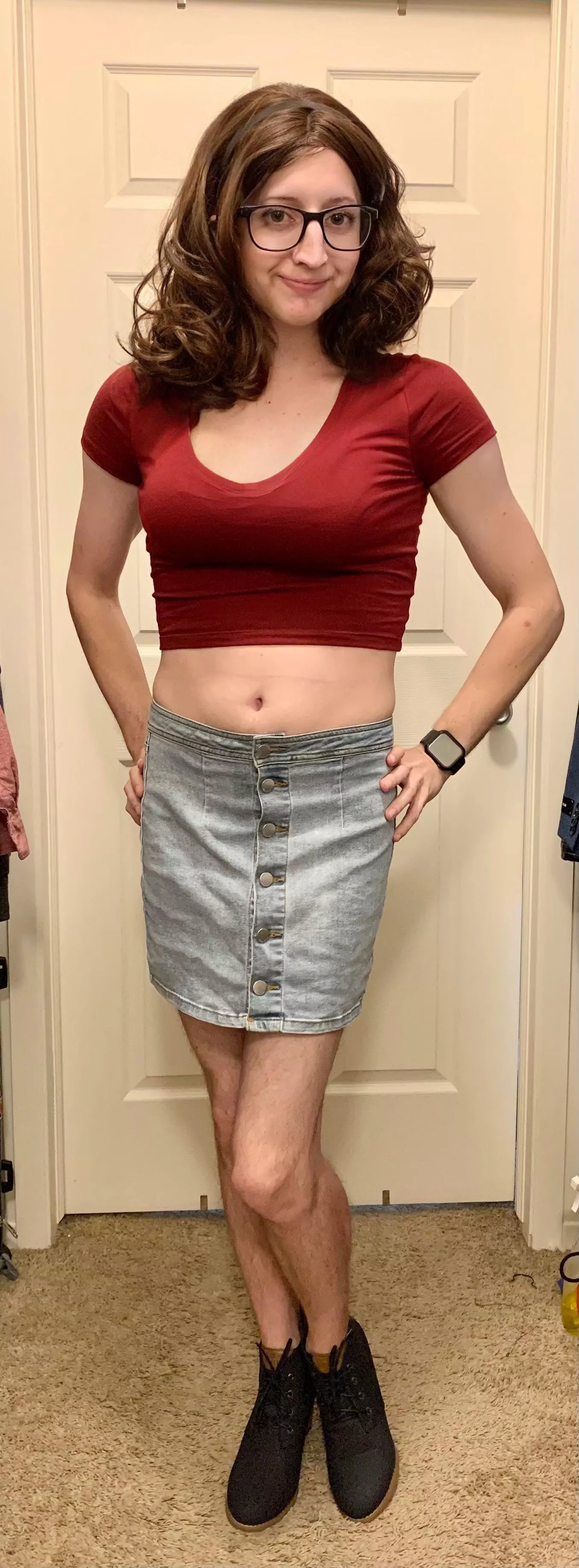 I think I like wearing crop tops what do you think?