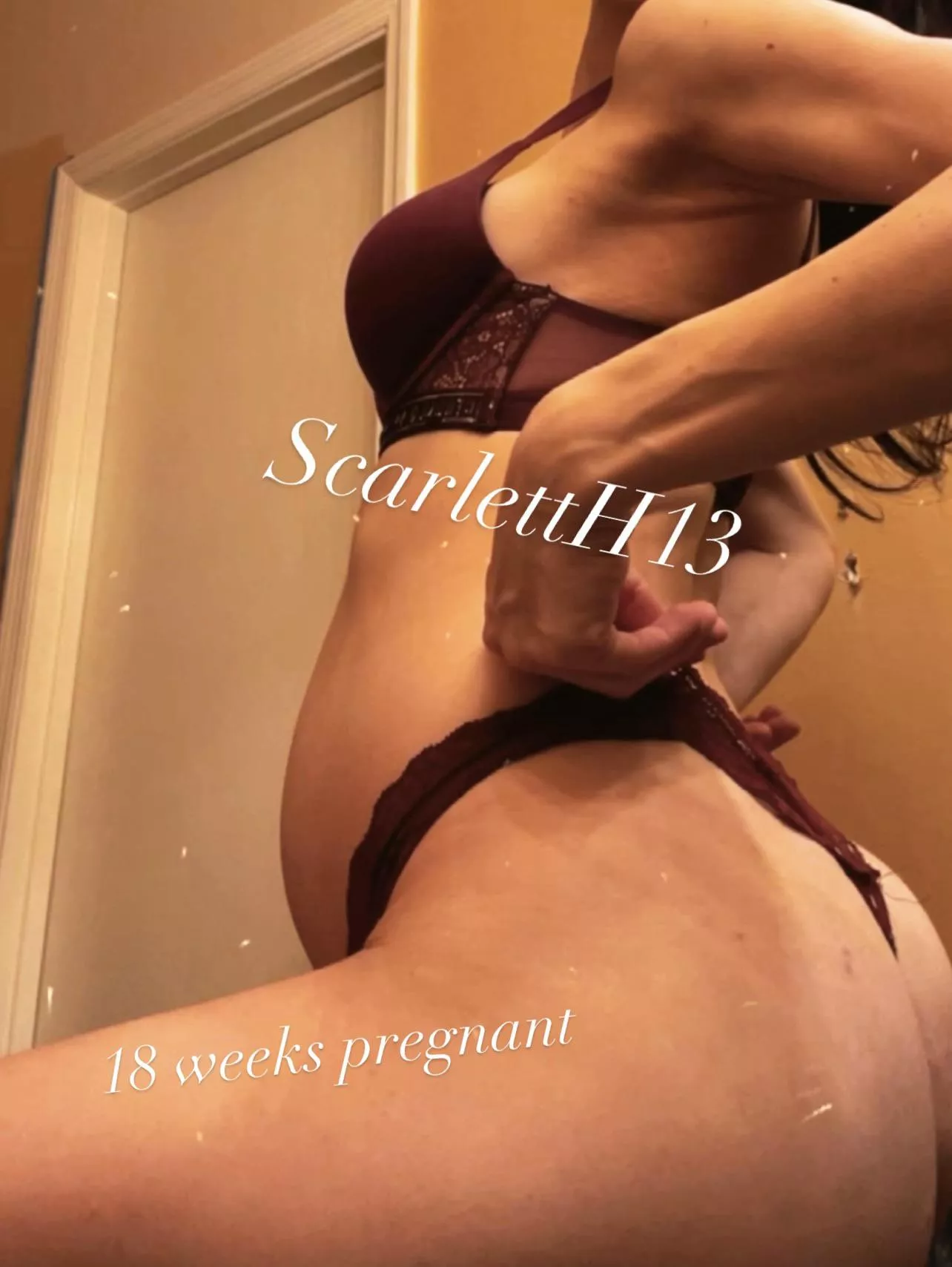 I think my pregnant ass would look good bouncing on your dick