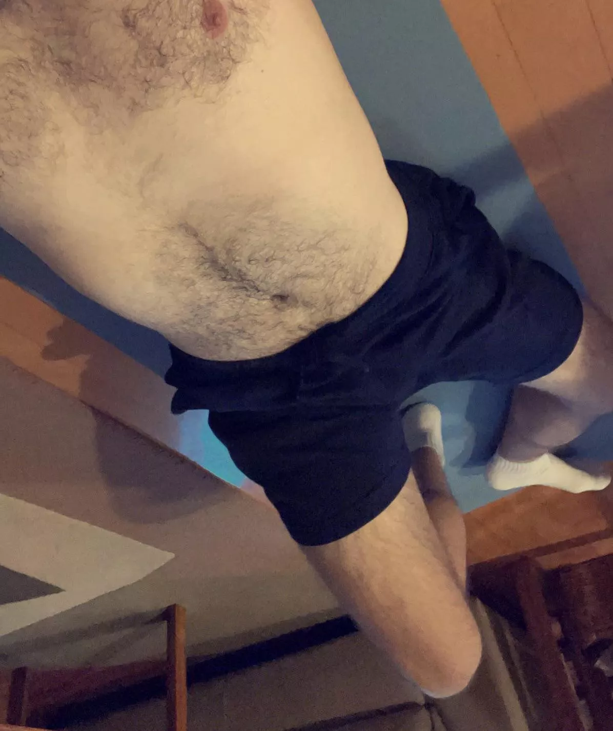 I want you to tear my shorts and fuck me all night long.