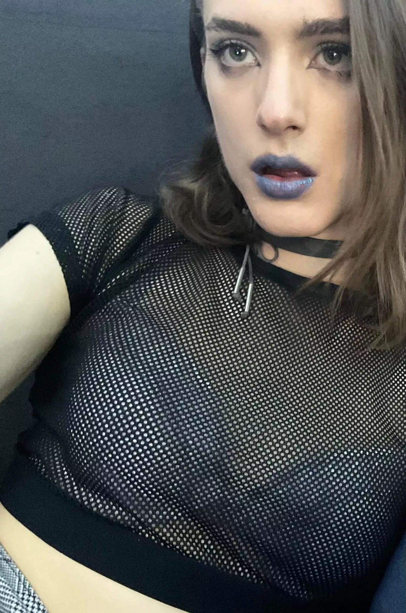 I was going for goth, ended up with cute?