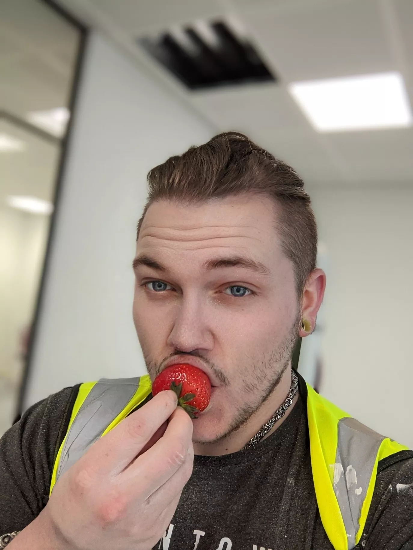 I would prefer so[m]ething softer that the strawberry ladies