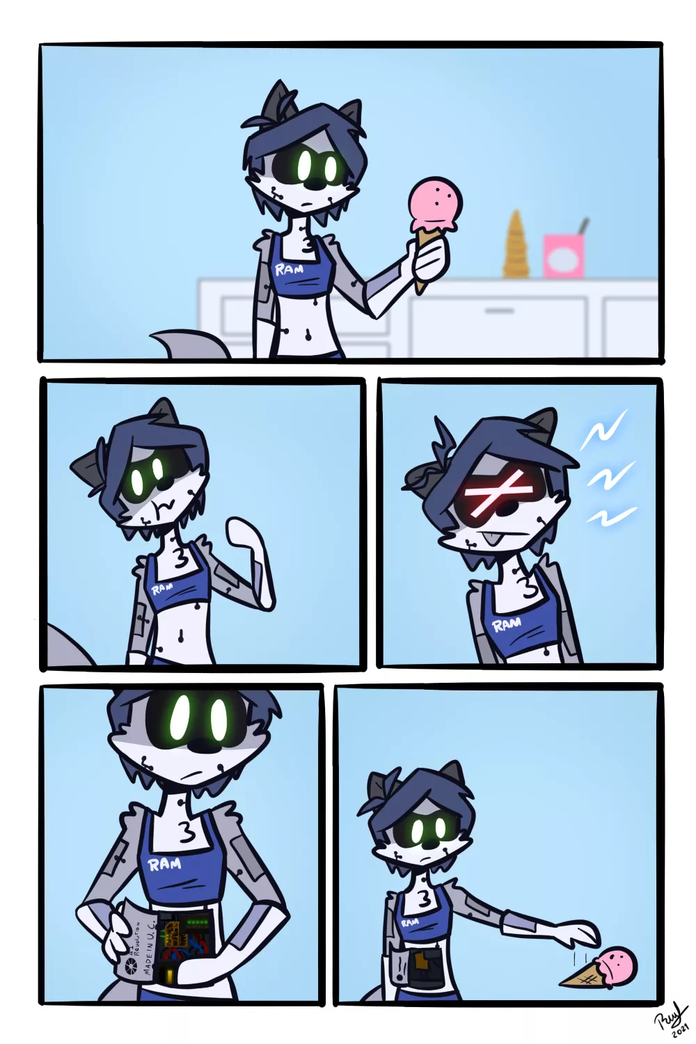 Ice cream (by me)