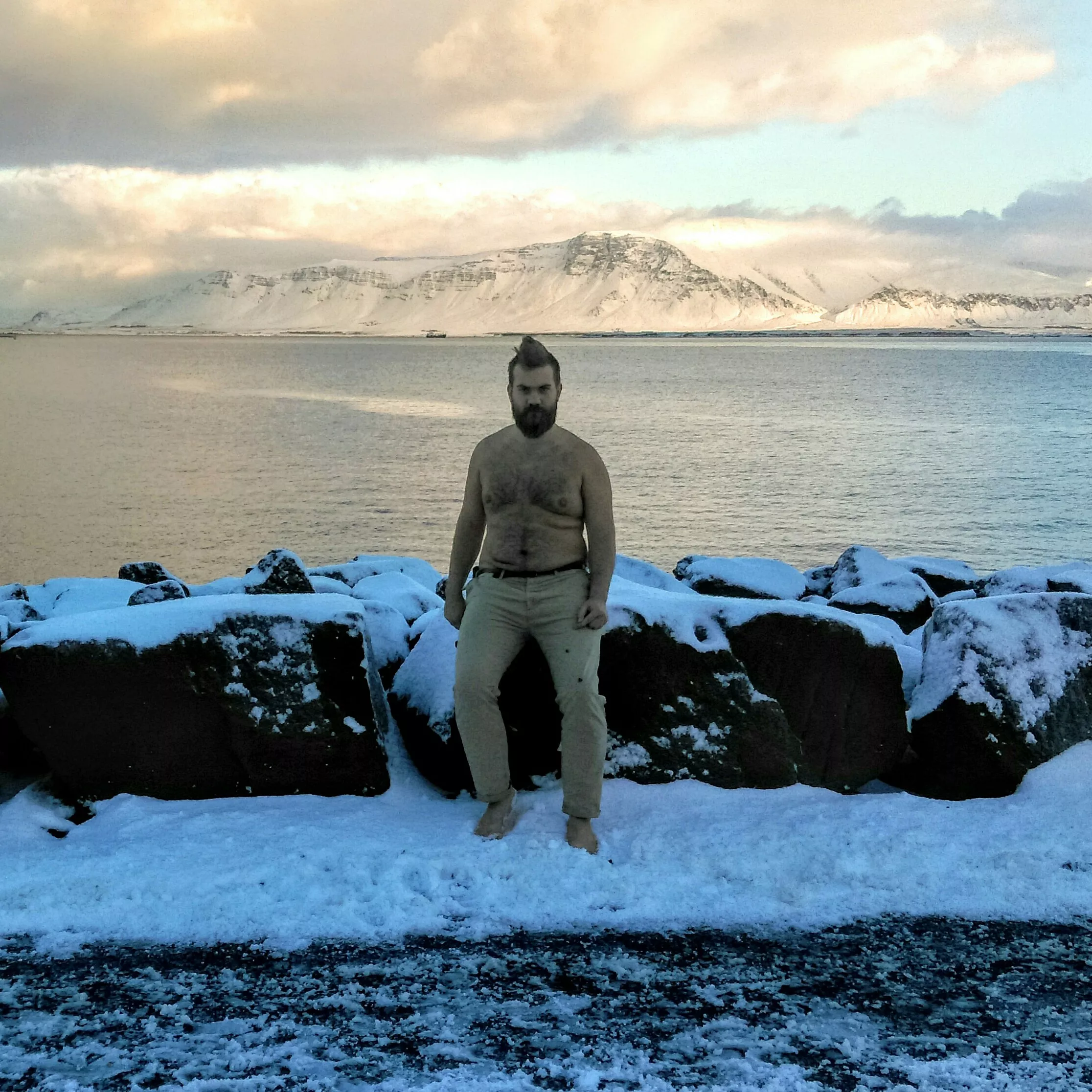 Icelandic guy like any other, nothing special.