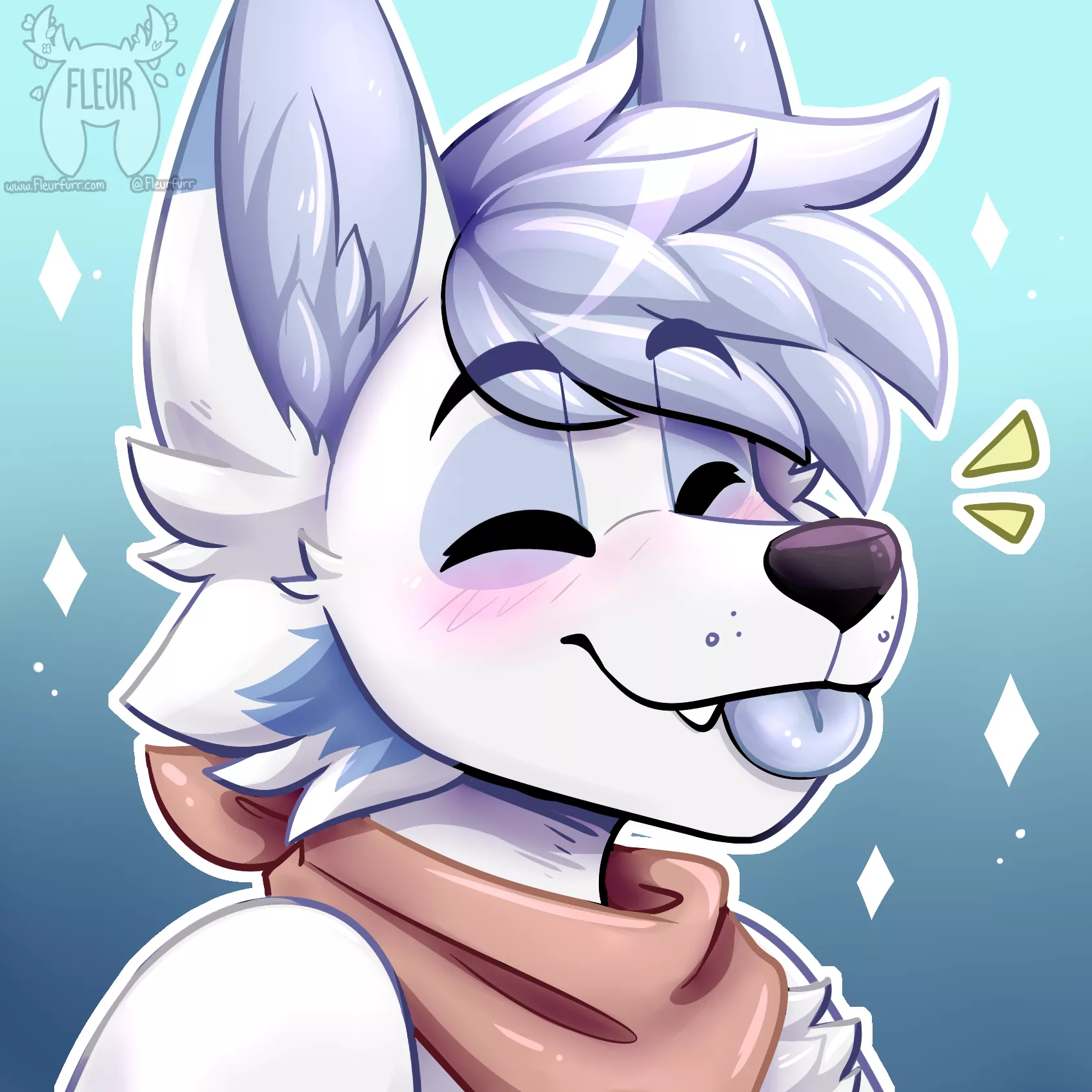 Icon comm (Art by me: @Fleurfurr on twitter)