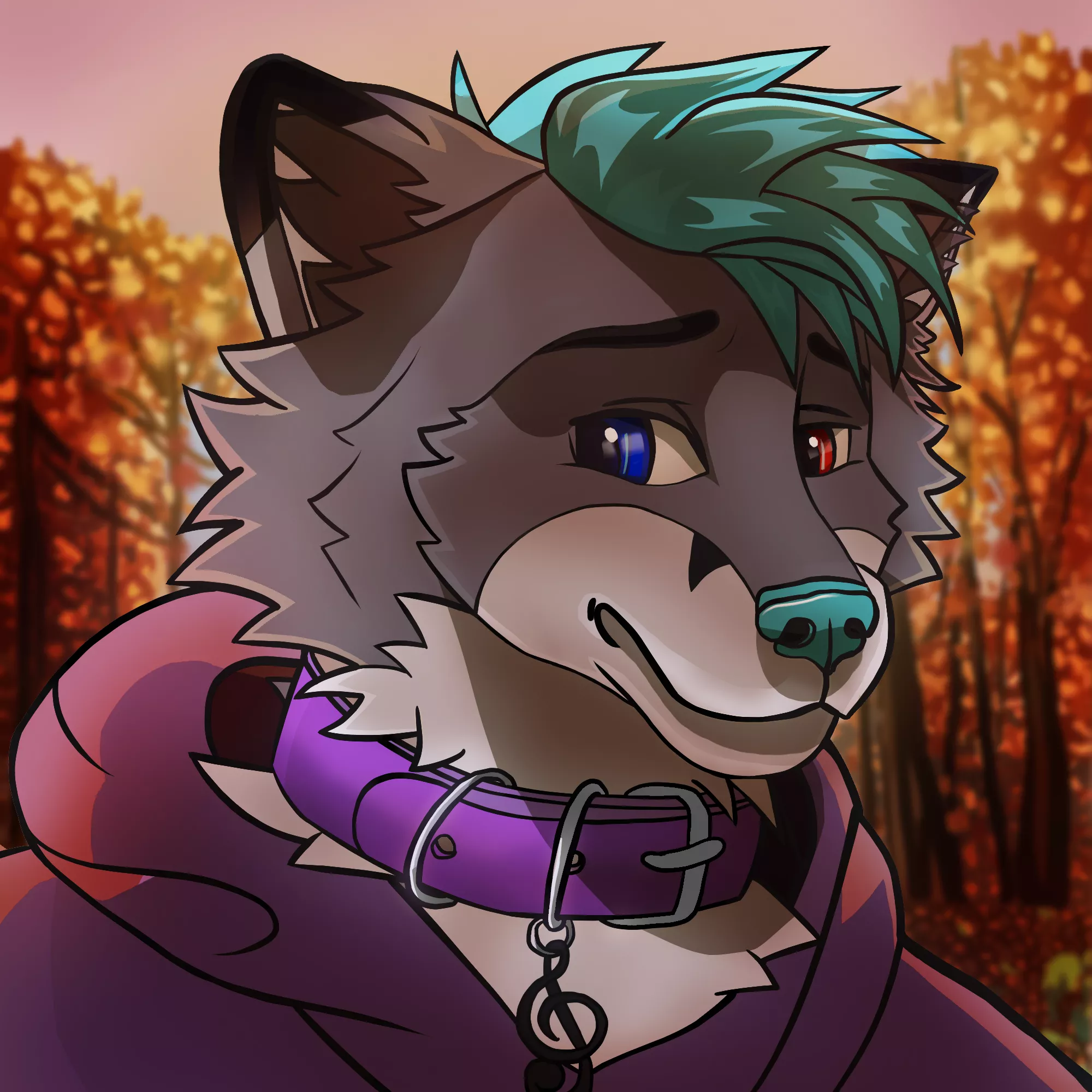 Icon for FolfKoda. My icon commissions are OPEN 25$! DM if interested :D