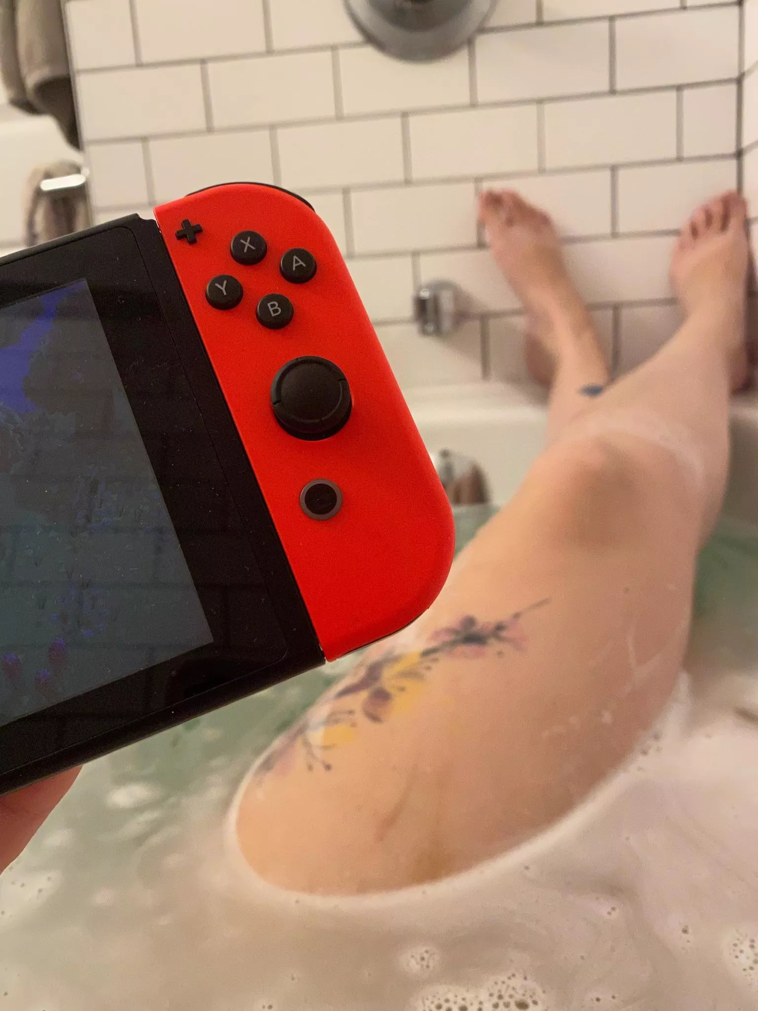 If you donâ€™t game in the tub was it even relaxing??