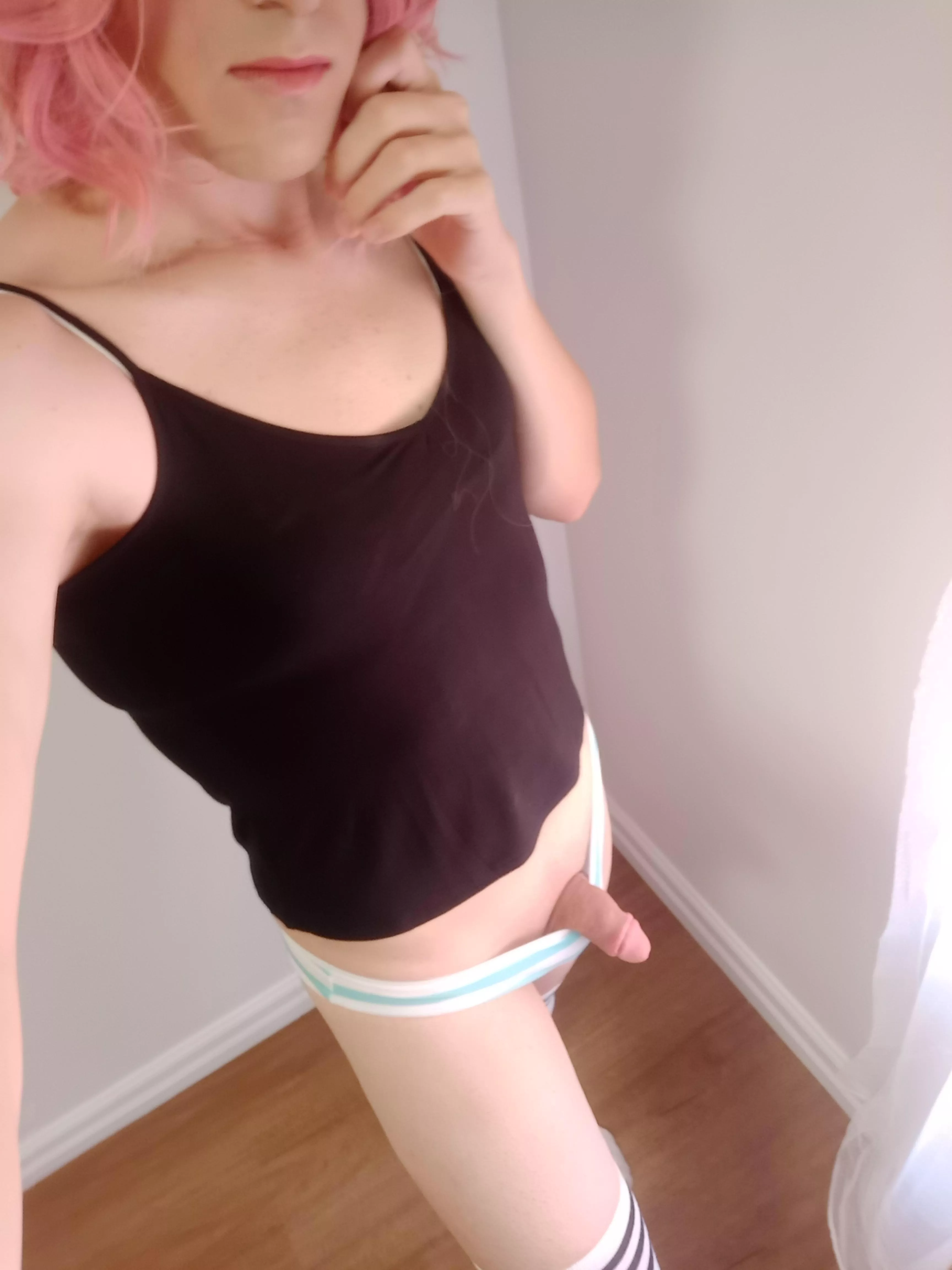 If you saw a sissy slut by an opening window practically begging for it what would you do?