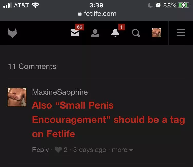 (: if you’re on Fetlife