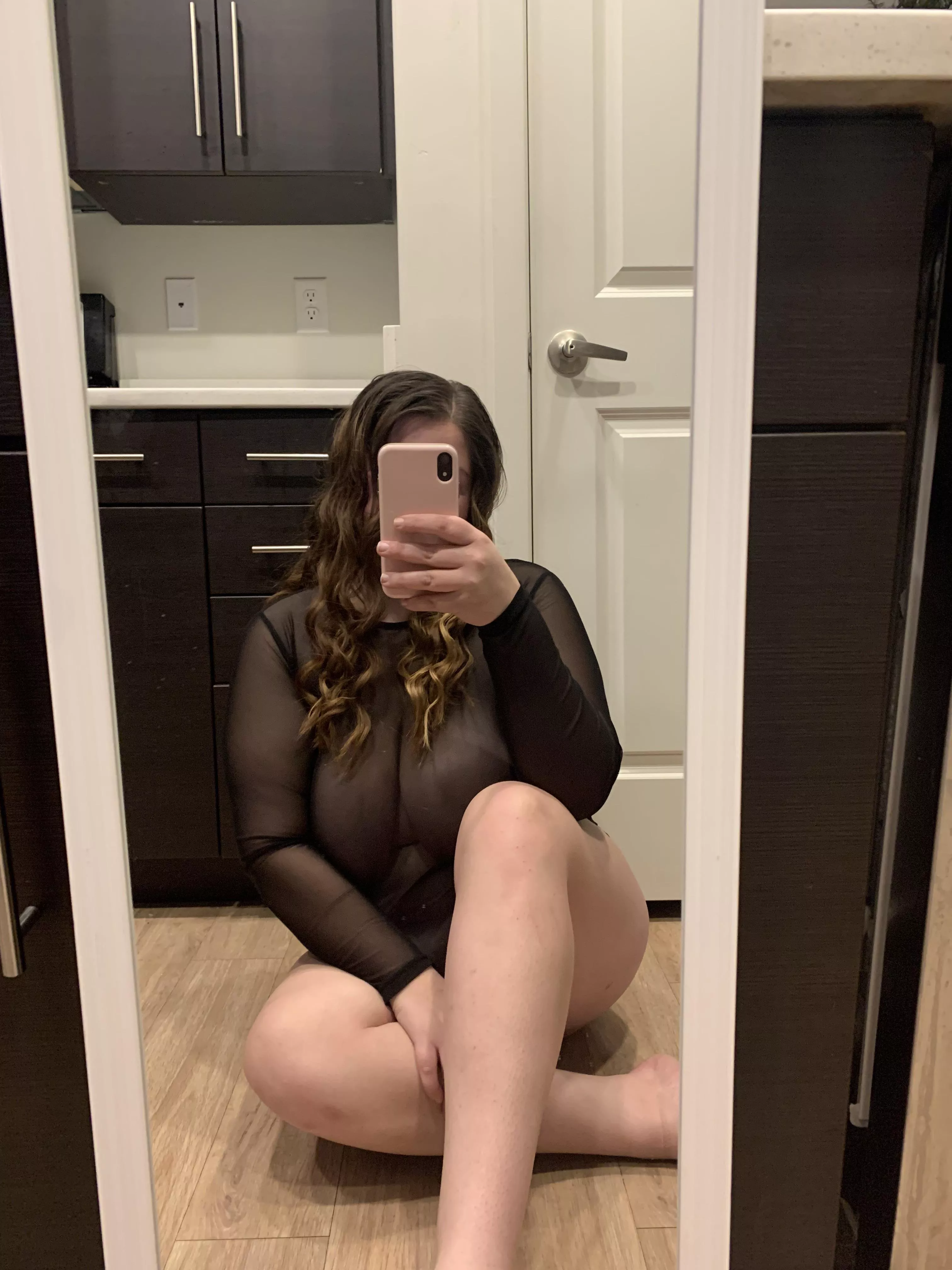 I’ll make you watch me touch myself while your stuck in a cage [domme]