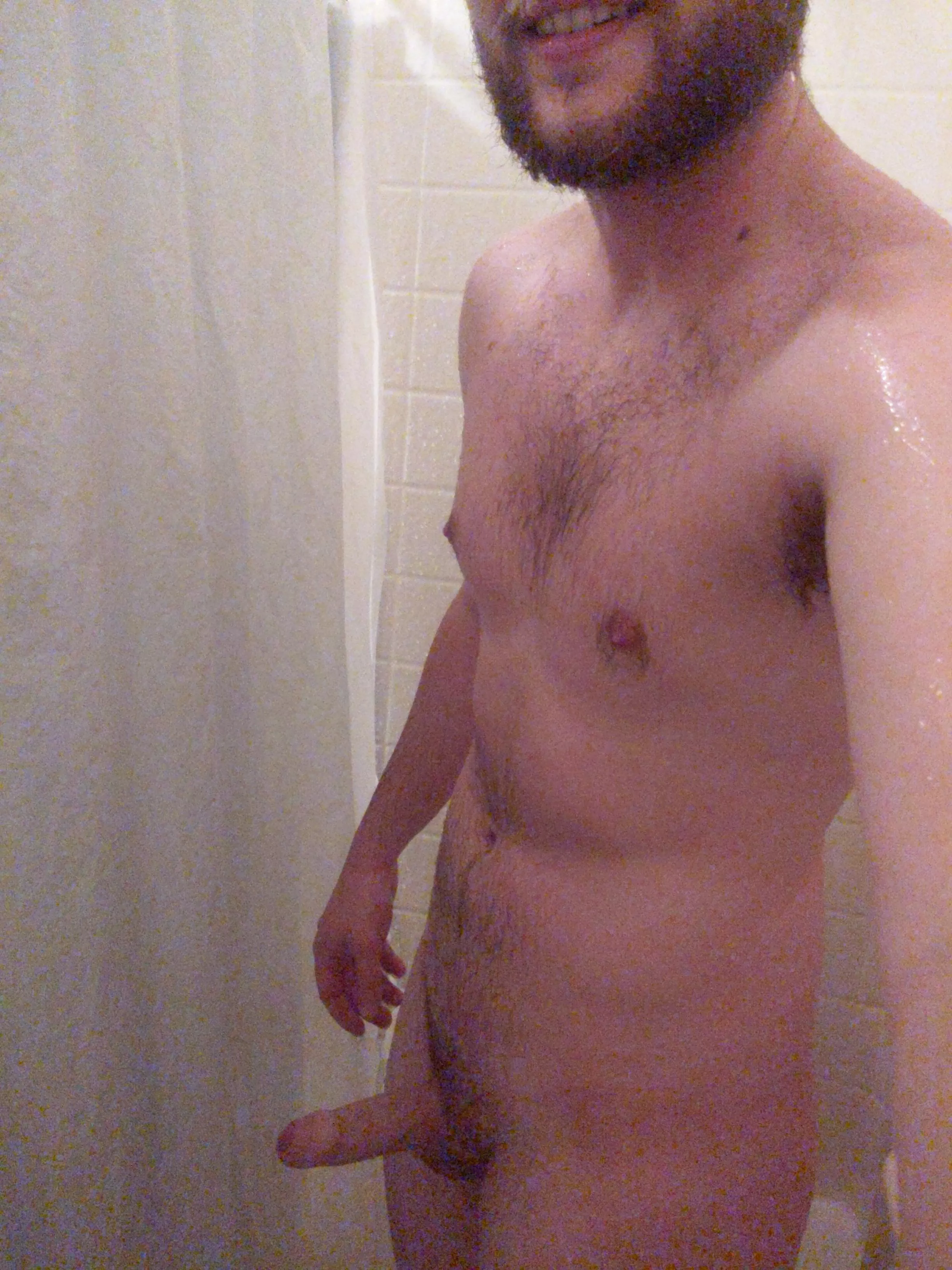 I'm a night shower kinda guy