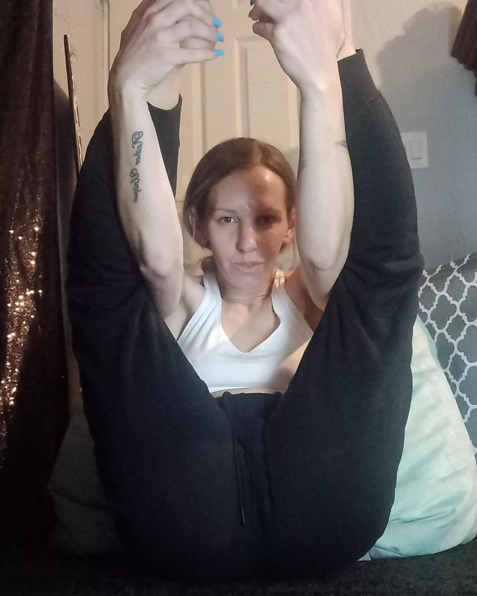 I’m getting more flexible everyday