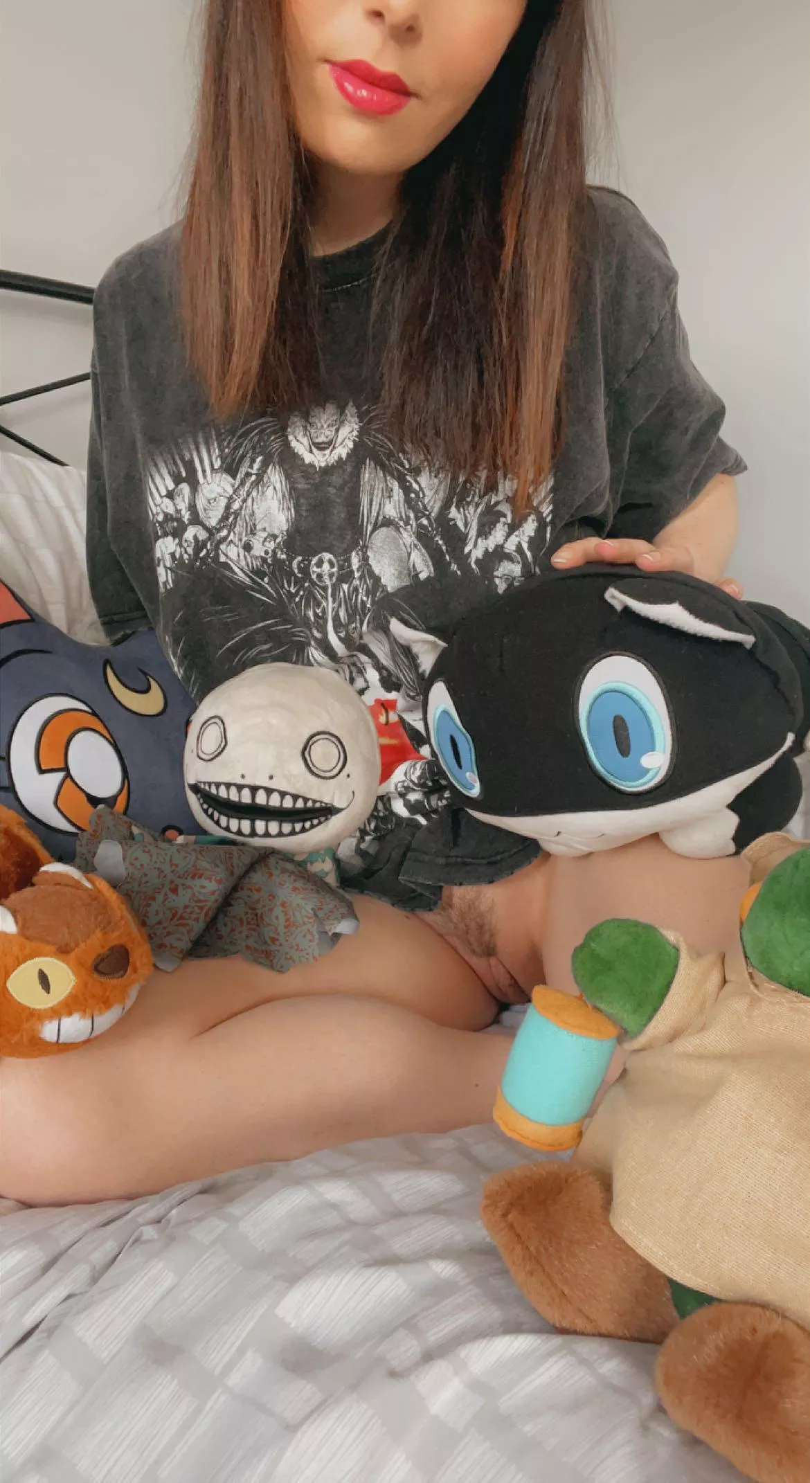 I’m only going to keep adding to my plushie collection so you better come join me while there’s still room [F]