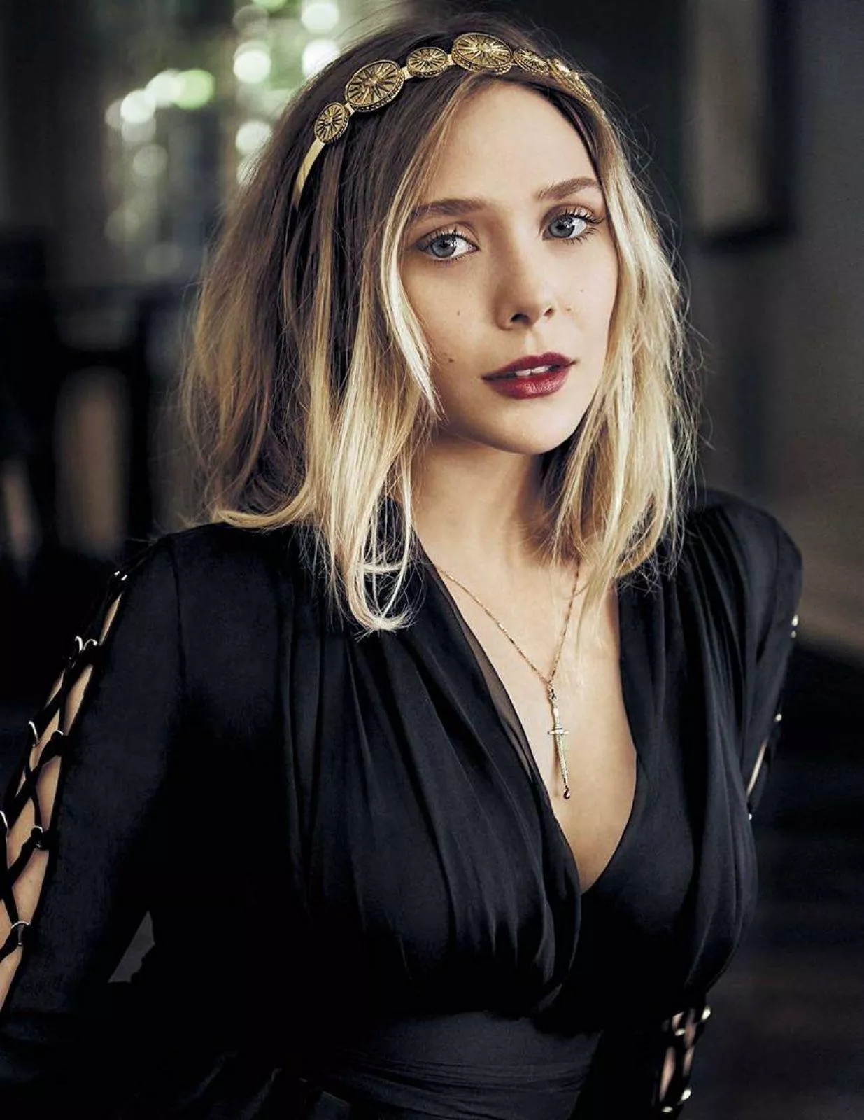 I'm so horny and bi for Elizabeth Olsen