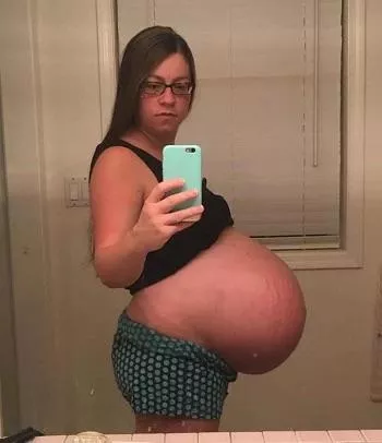 I’m so jealous of guys whose wives get this big during pregnancy. What’s it like when your wife is this pregnant?