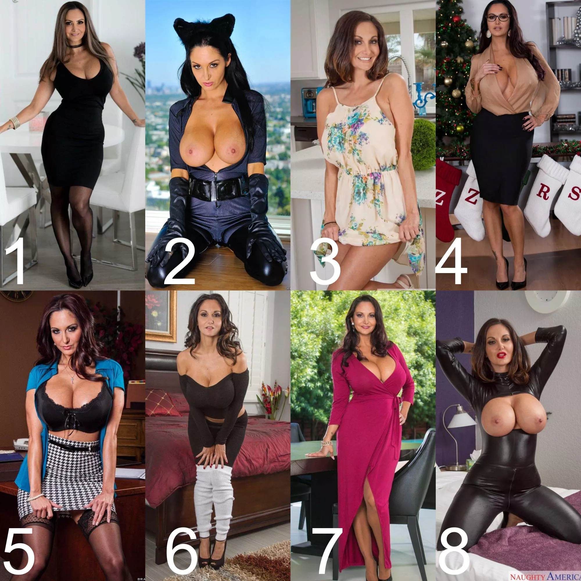 In which outfit would you rather fuck Ava?