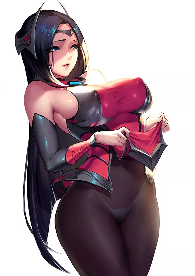 Irelia wants some atention (Cian Yo)