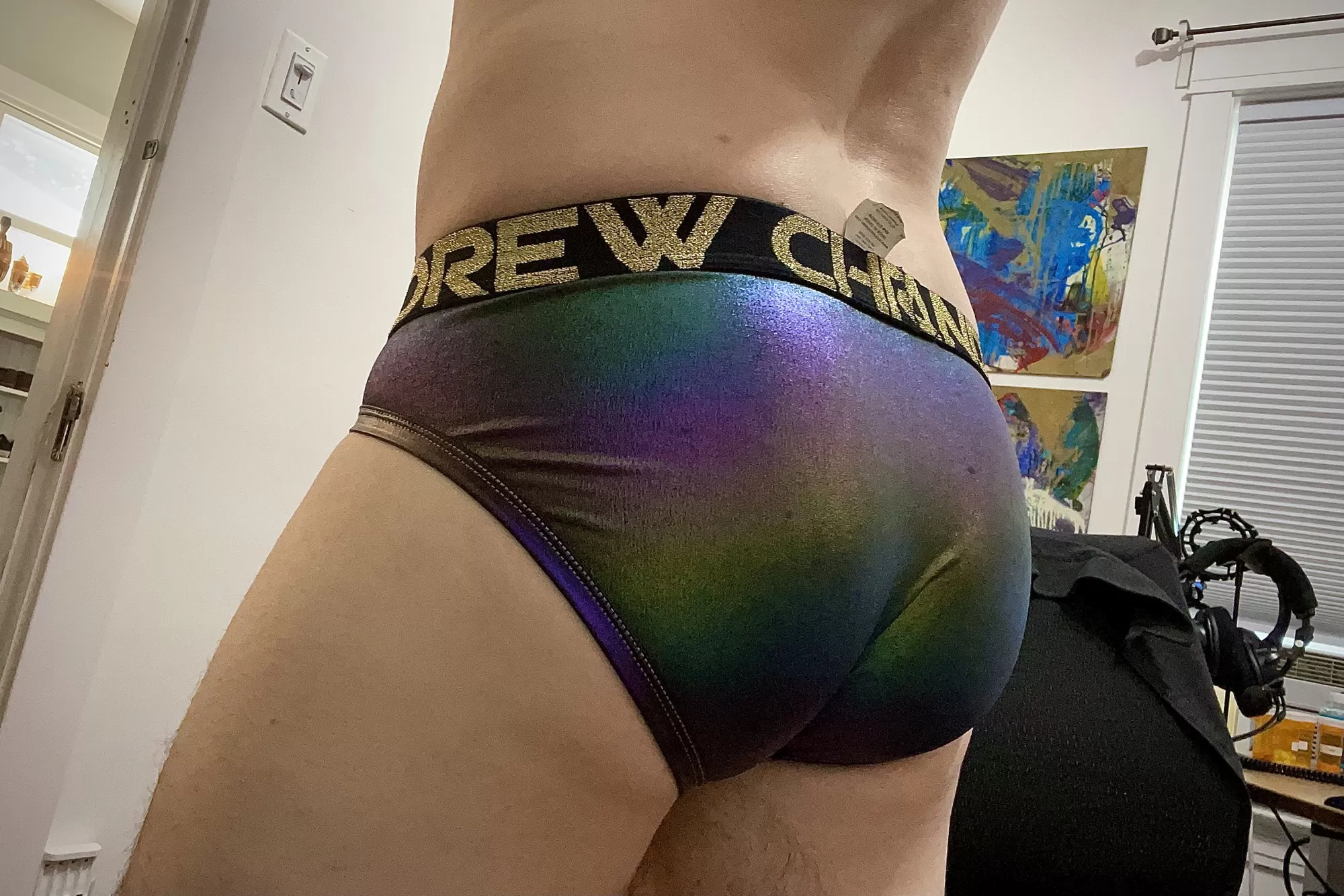 iridescent underwear are a thing i own ðŸ˜Ž