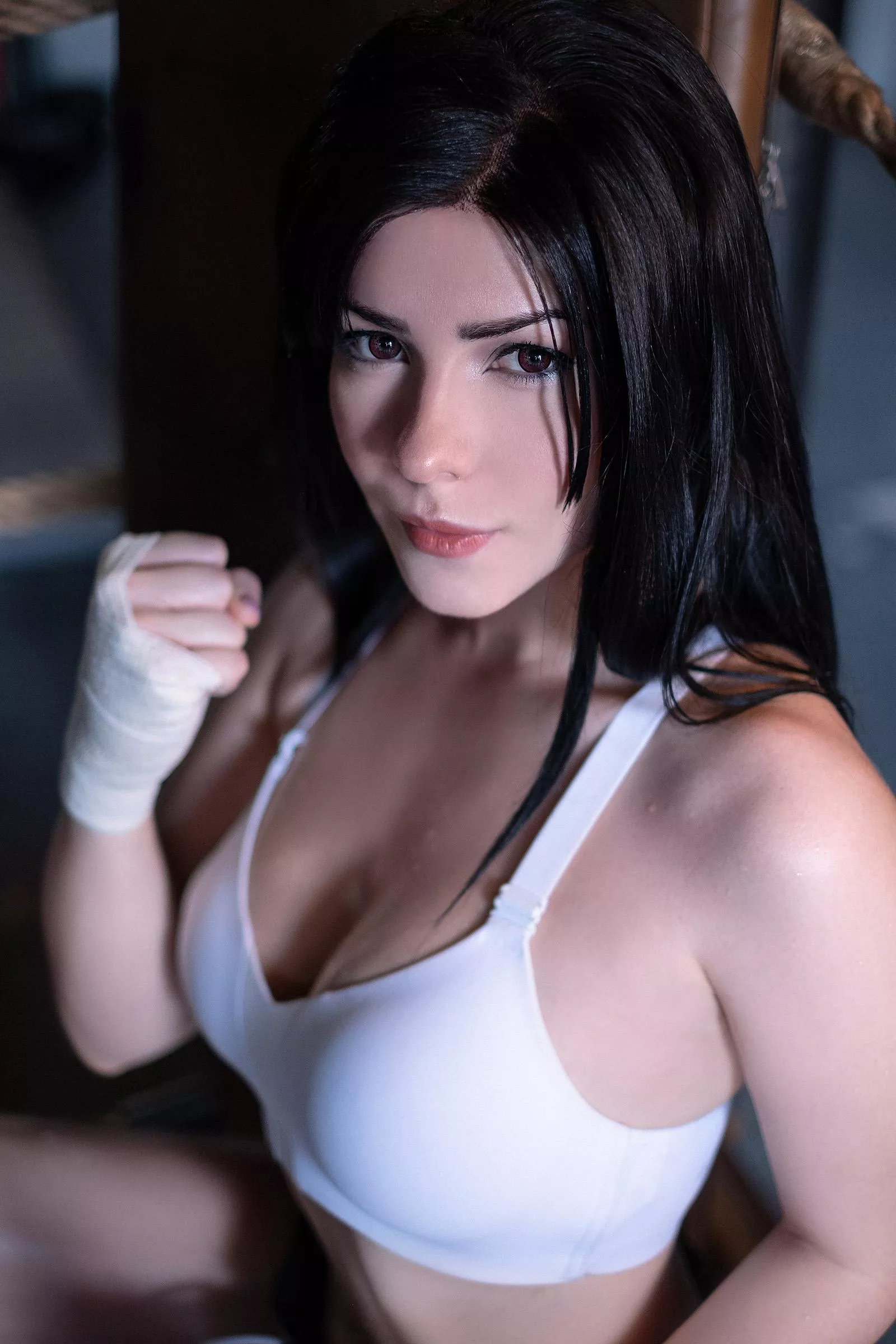 Irine Meier as Tifa would knock me out cold in the first round