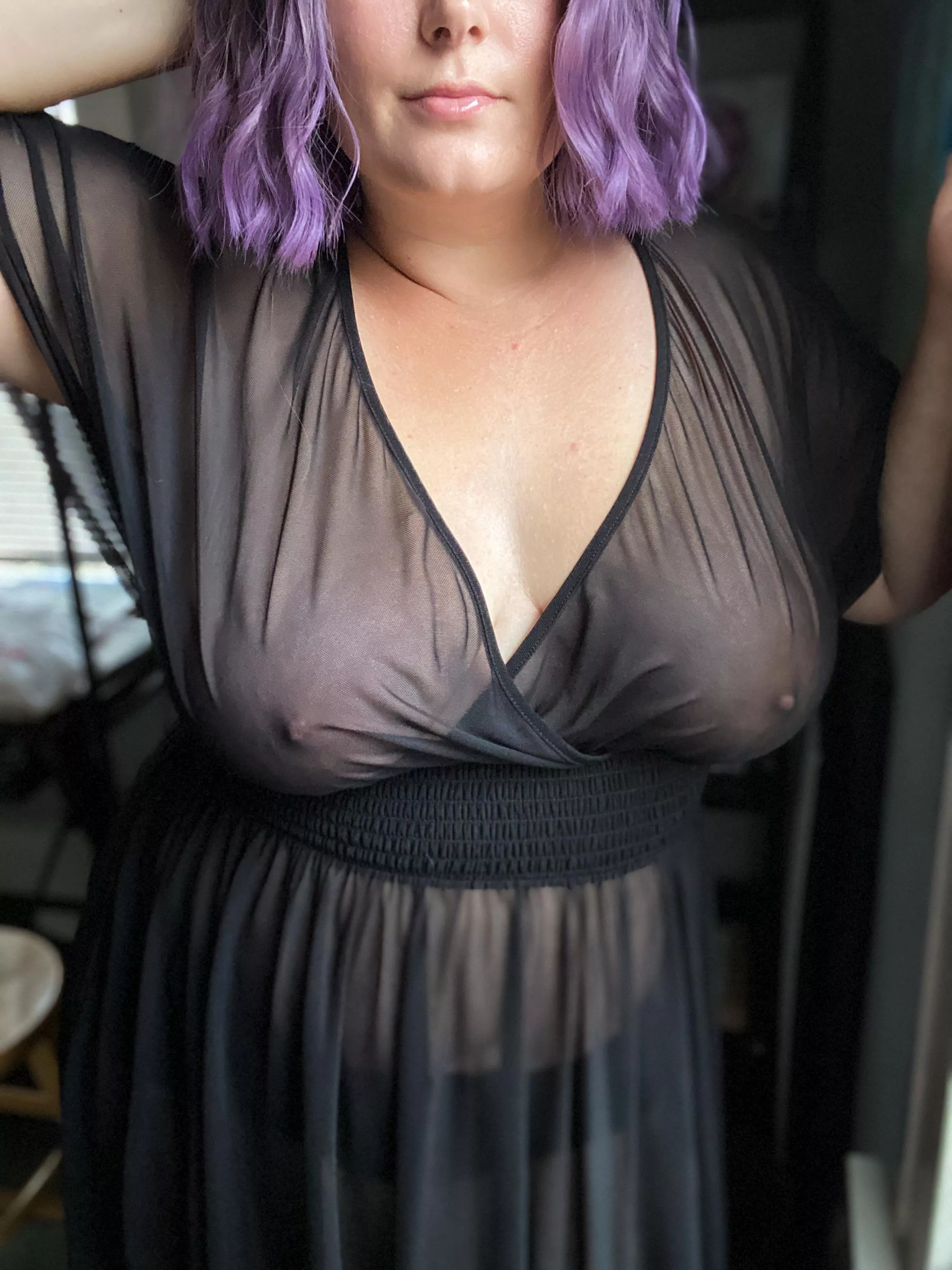 Is it too early to be showing off my tits?