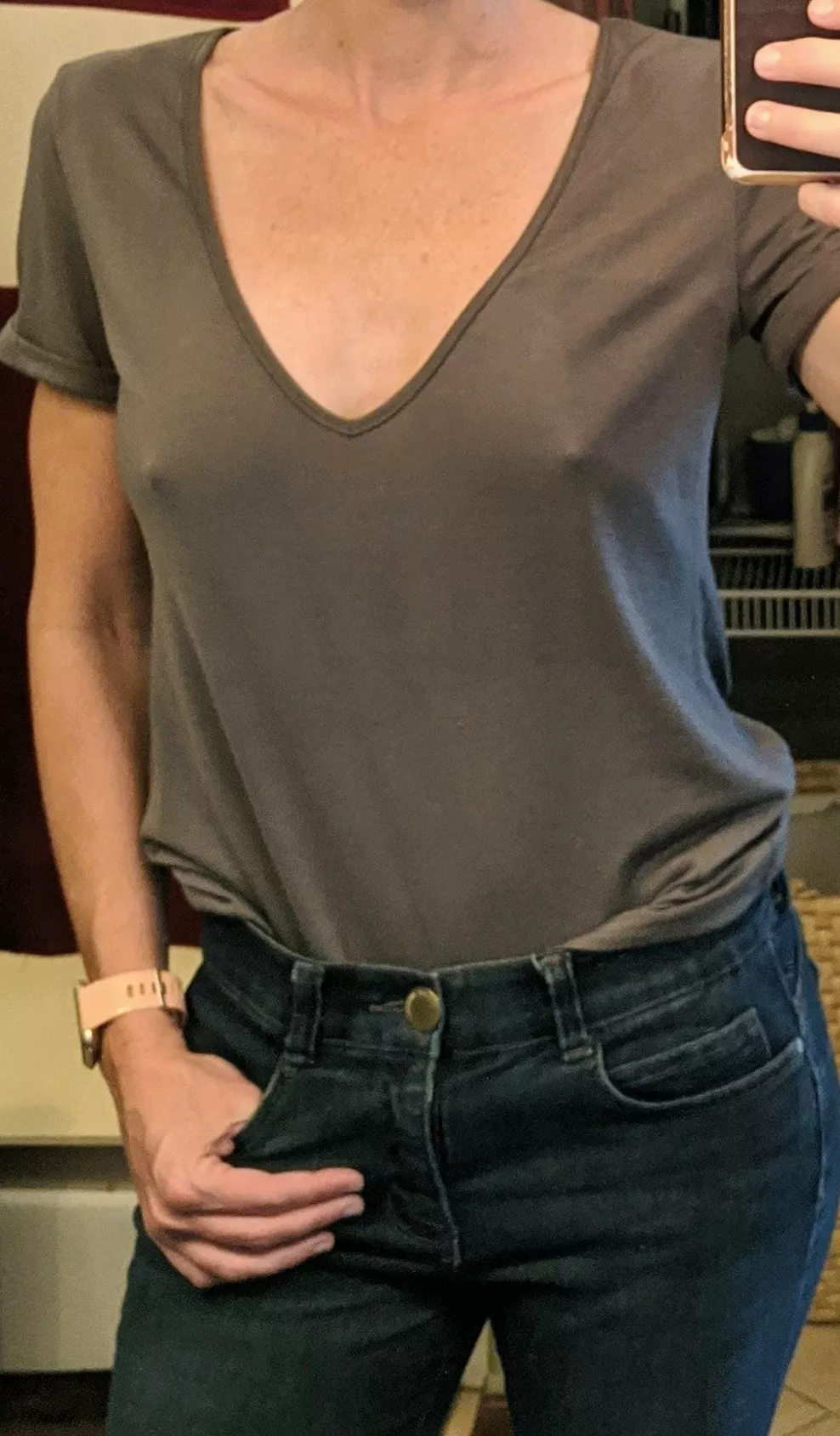 Is this mild? Just a braless kind of morning (f)