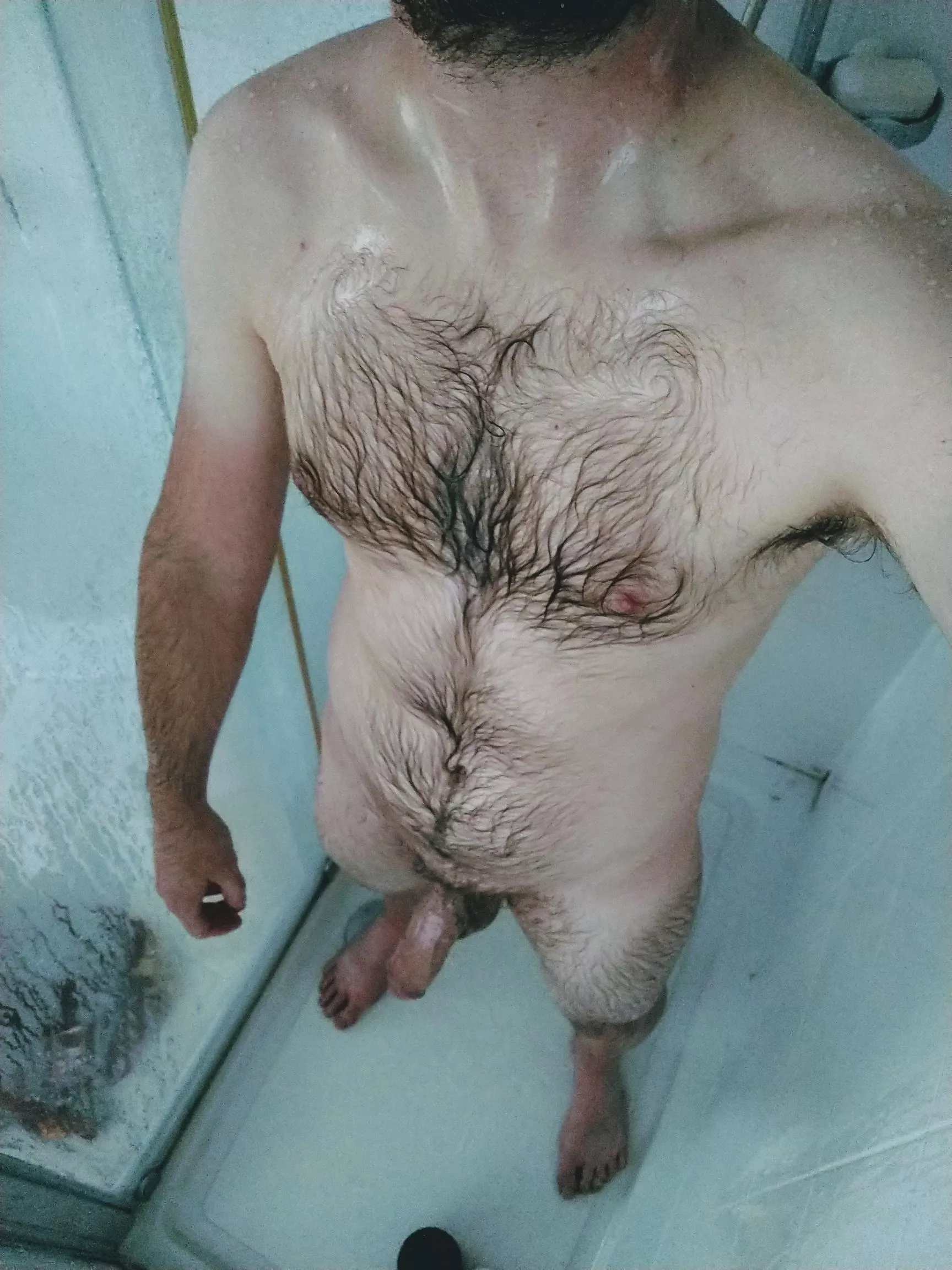 Is wet chest hair hot?